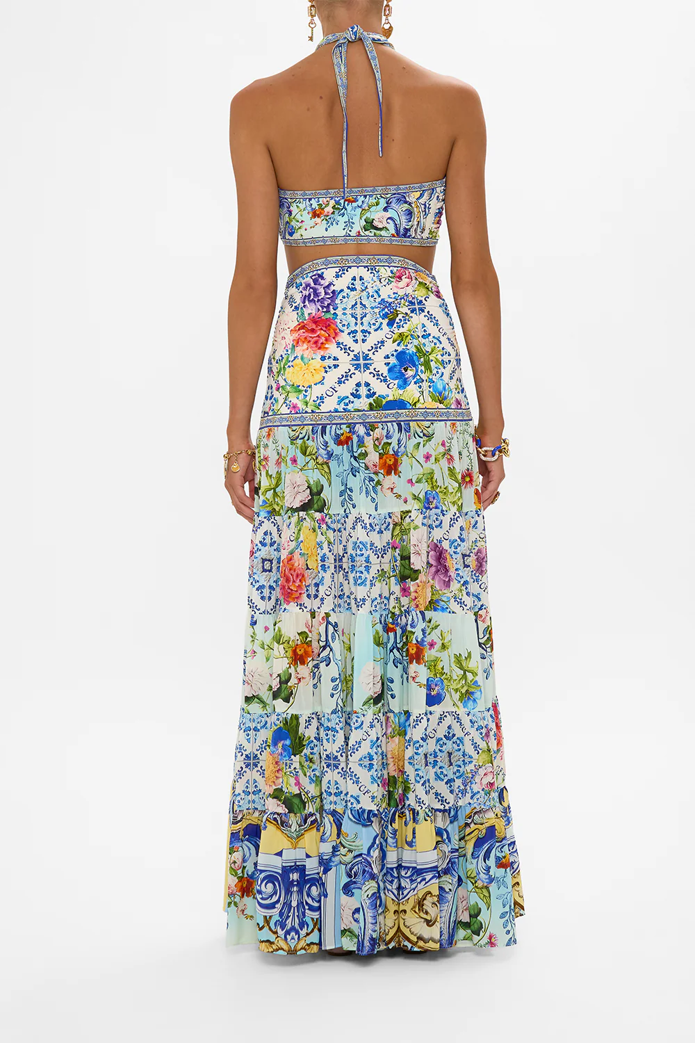 TIE UP SCARF TOP WALL TO WALL WONDERS