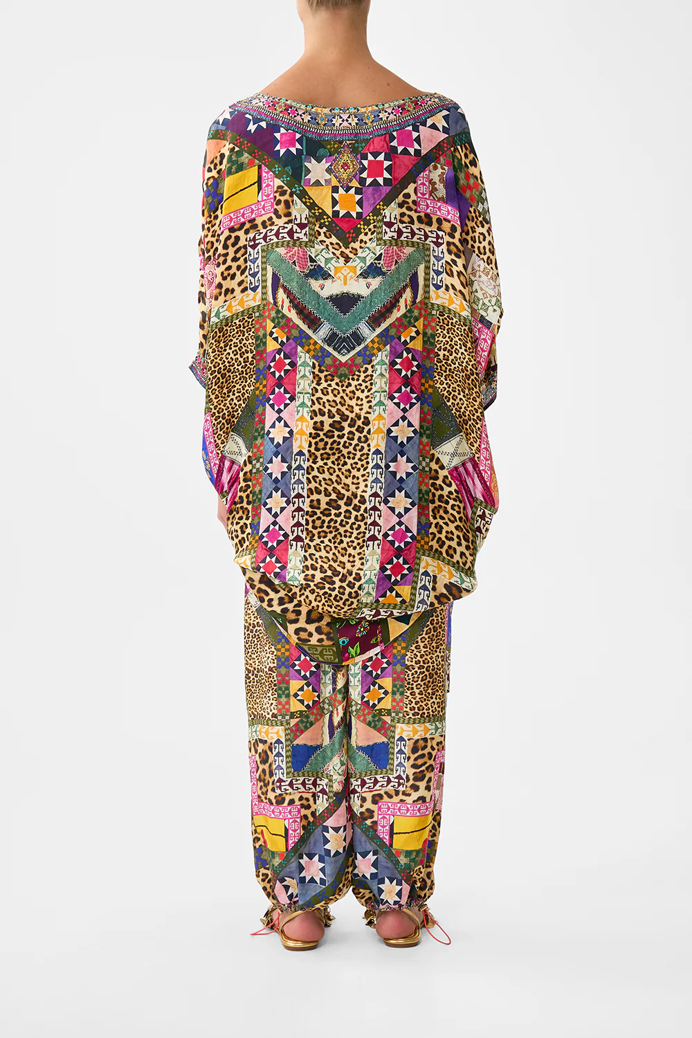 PARACHUTE PANT EMBROIDERED EVER AFTER