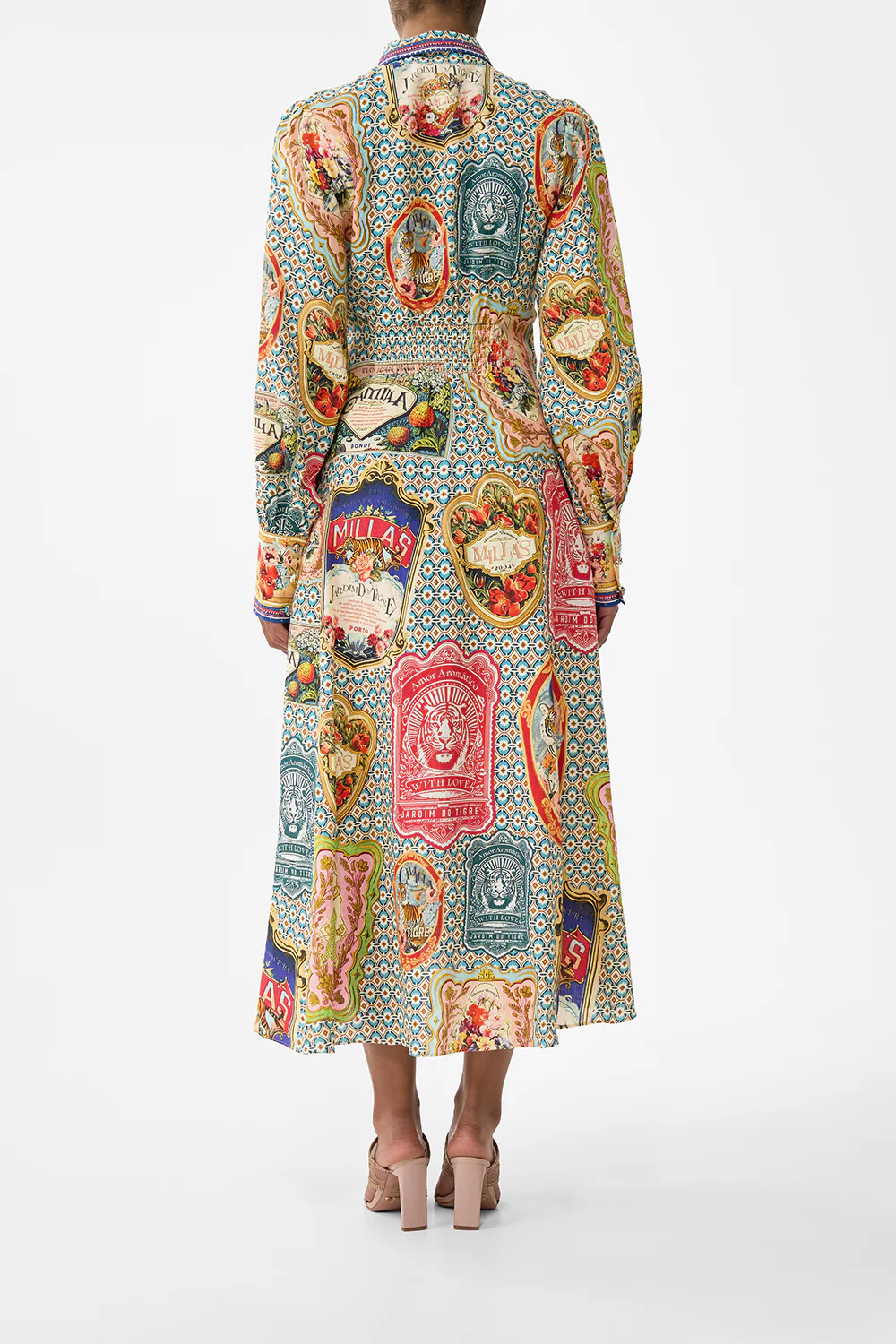 WAIST TIE SHIRT DRESS SOAP OPERA