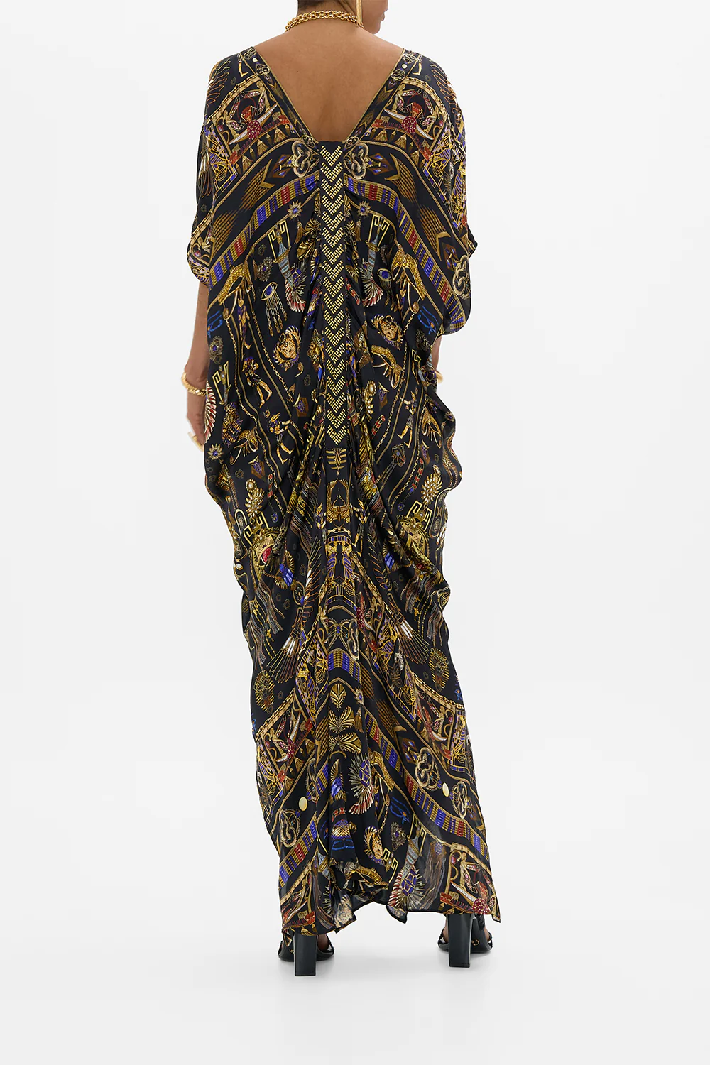 KAFTAN WITH FRONT TAB DETAIL CARTOUCHE KINGDOM