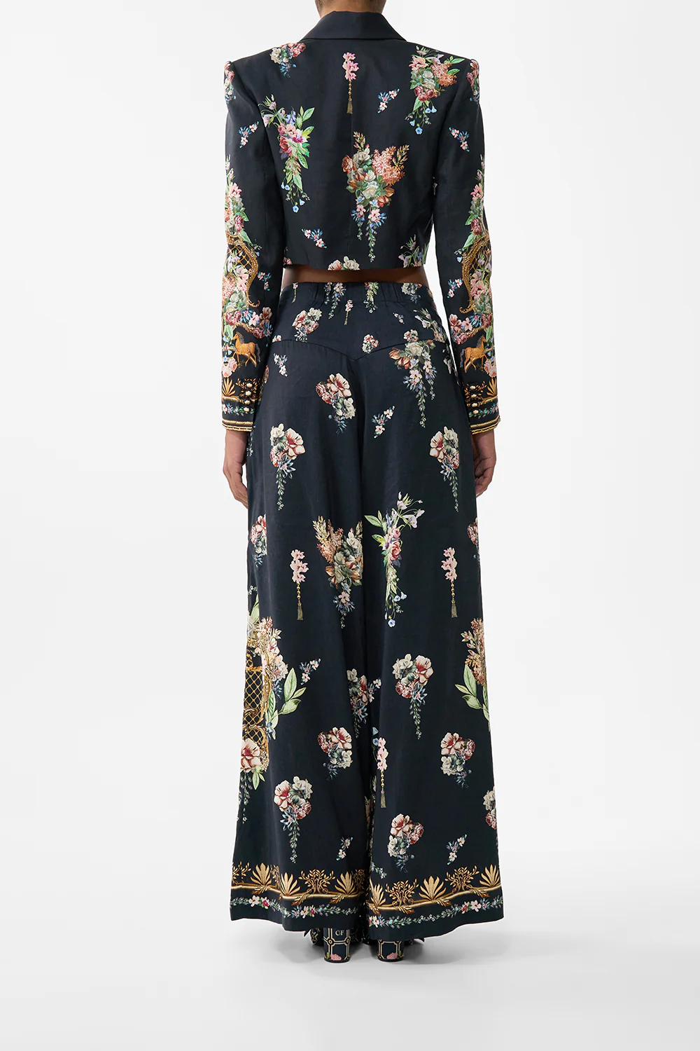 CROPPED TAILORED DOUBLE BREASTED JACKET NOBLE ENDEAVOURS