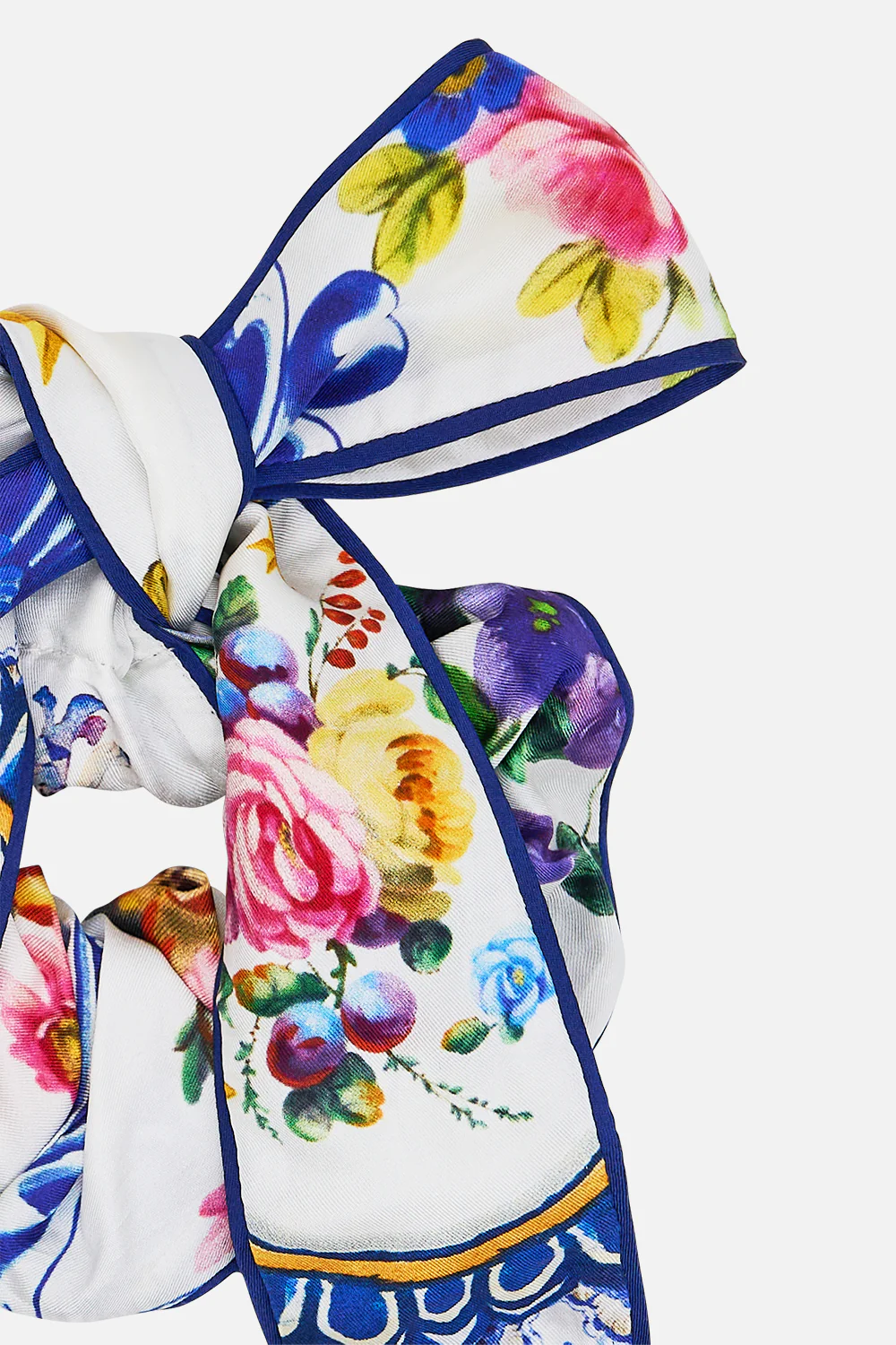 SCRUNCHIE WITH BOW TILES DARLS