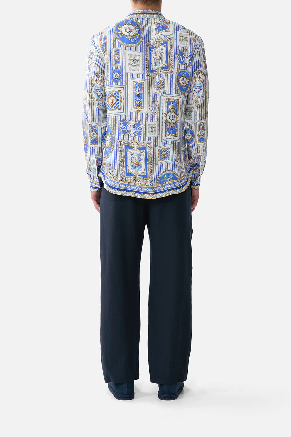 LONG SLEEVE COLLARED SHIRT OTTOMAN OPULENCE