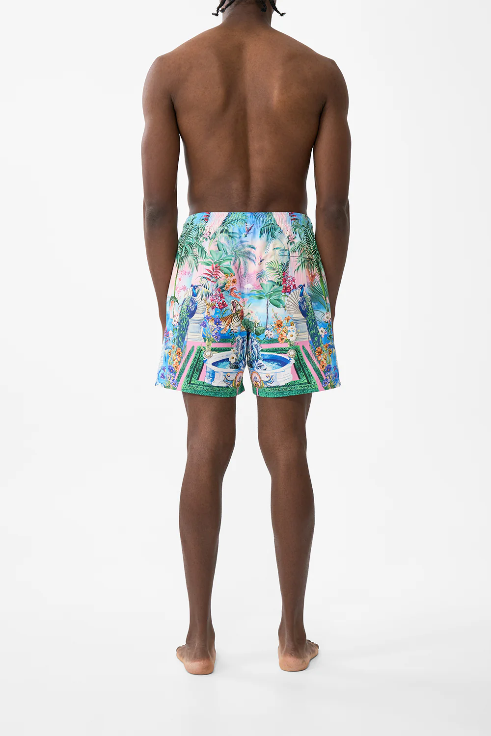 MID LENGTH BOARDSHORT WITH ELASTIC WAIST SPIRIT OF SANTA MARIA