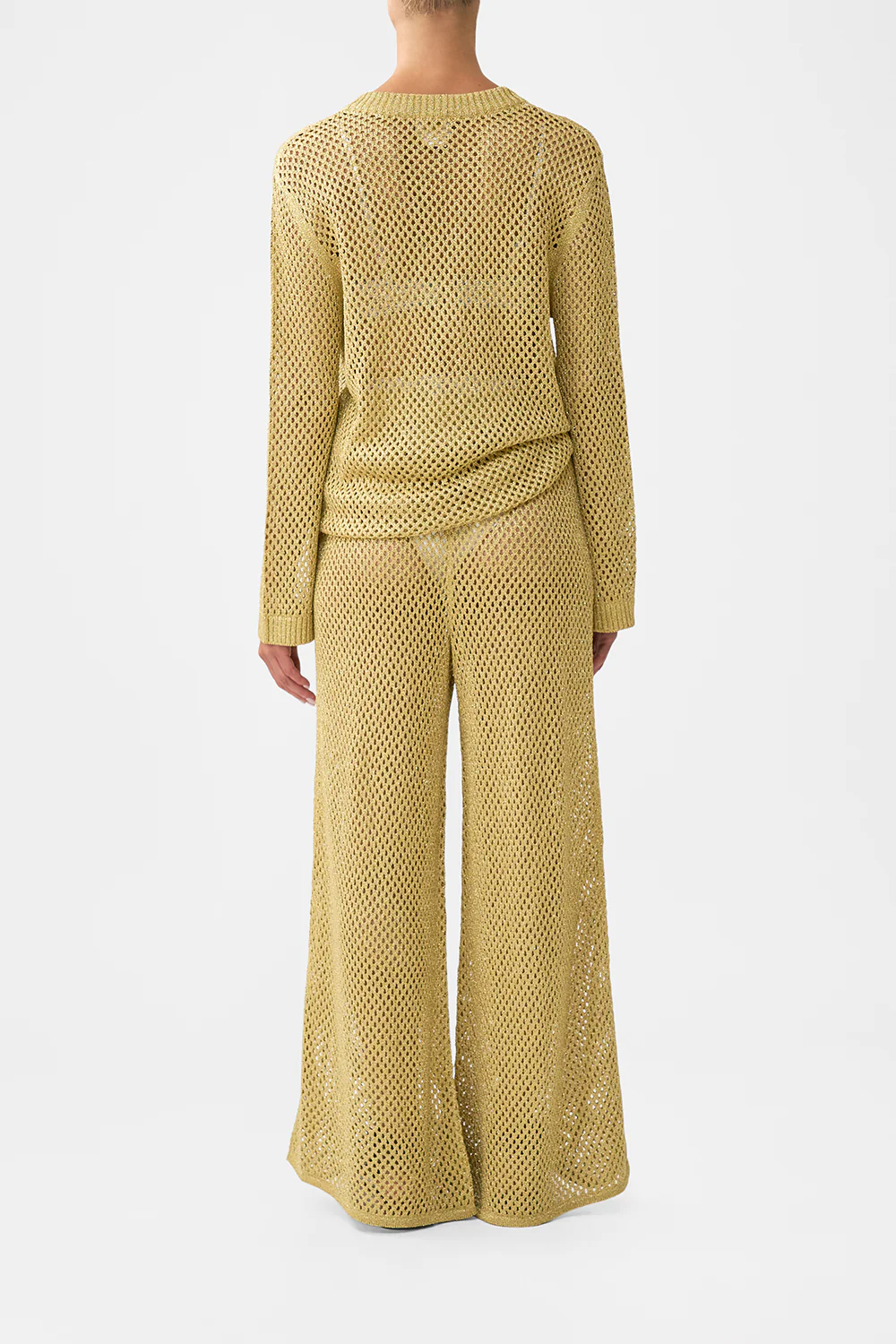 WIDE FLARE KNIT PANT OTTOMAN DYNASTY