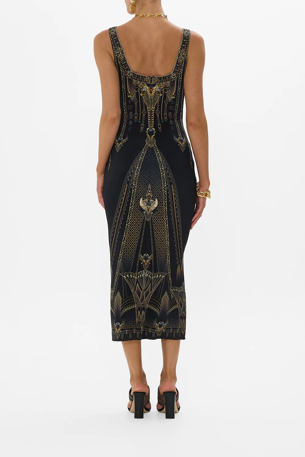 HARDWARE DETAIL TANK DRESS CALL ME CLEOPATRA