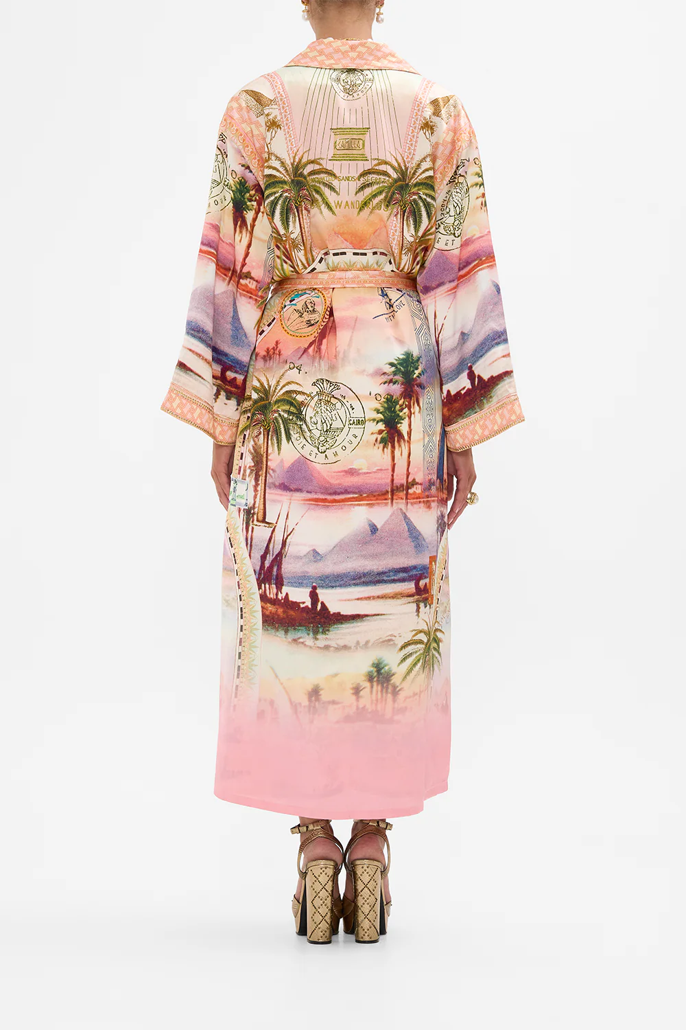 LONG ROBE WITH FLARED SLEEVE MILLAS GOT MAIL