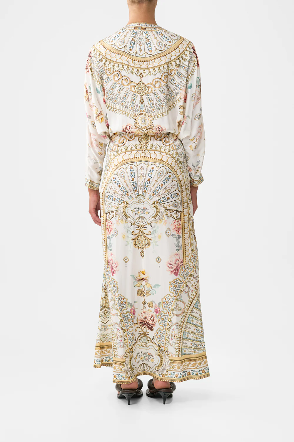 TWIST FRONT BATWING DRESS OTTOMAN DYNASTY