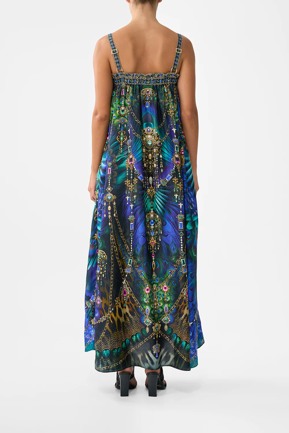 WIDE STRAP SUNDRESS DOMINICAN DECADENCE