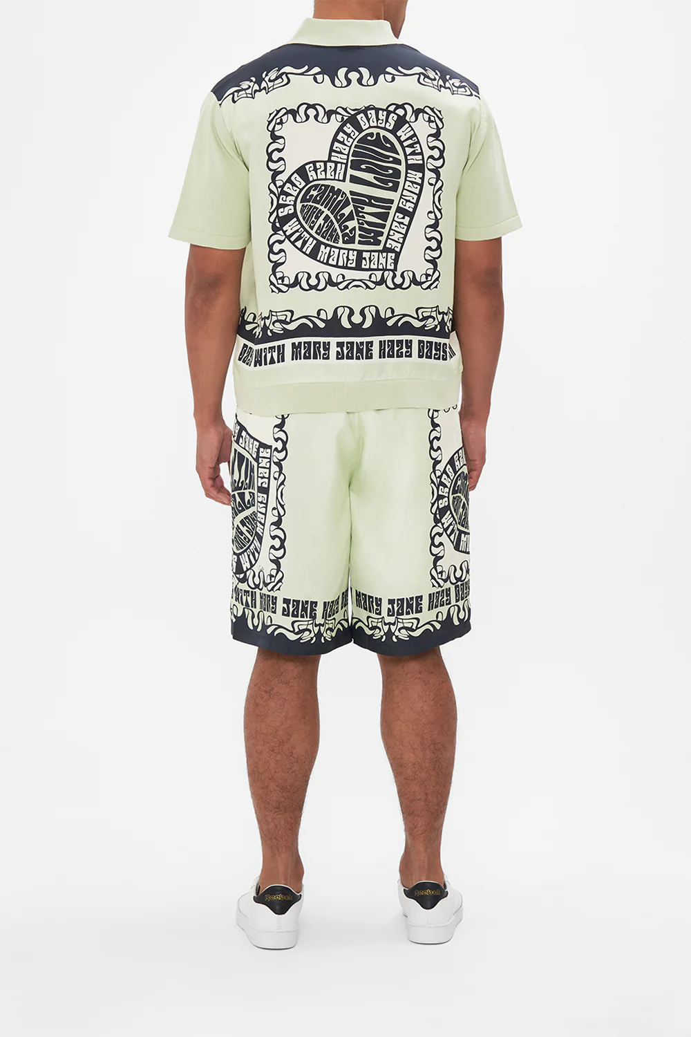 MEN'S KNIT SLEEVE SILK SHIRT DOUBLE DUTCH