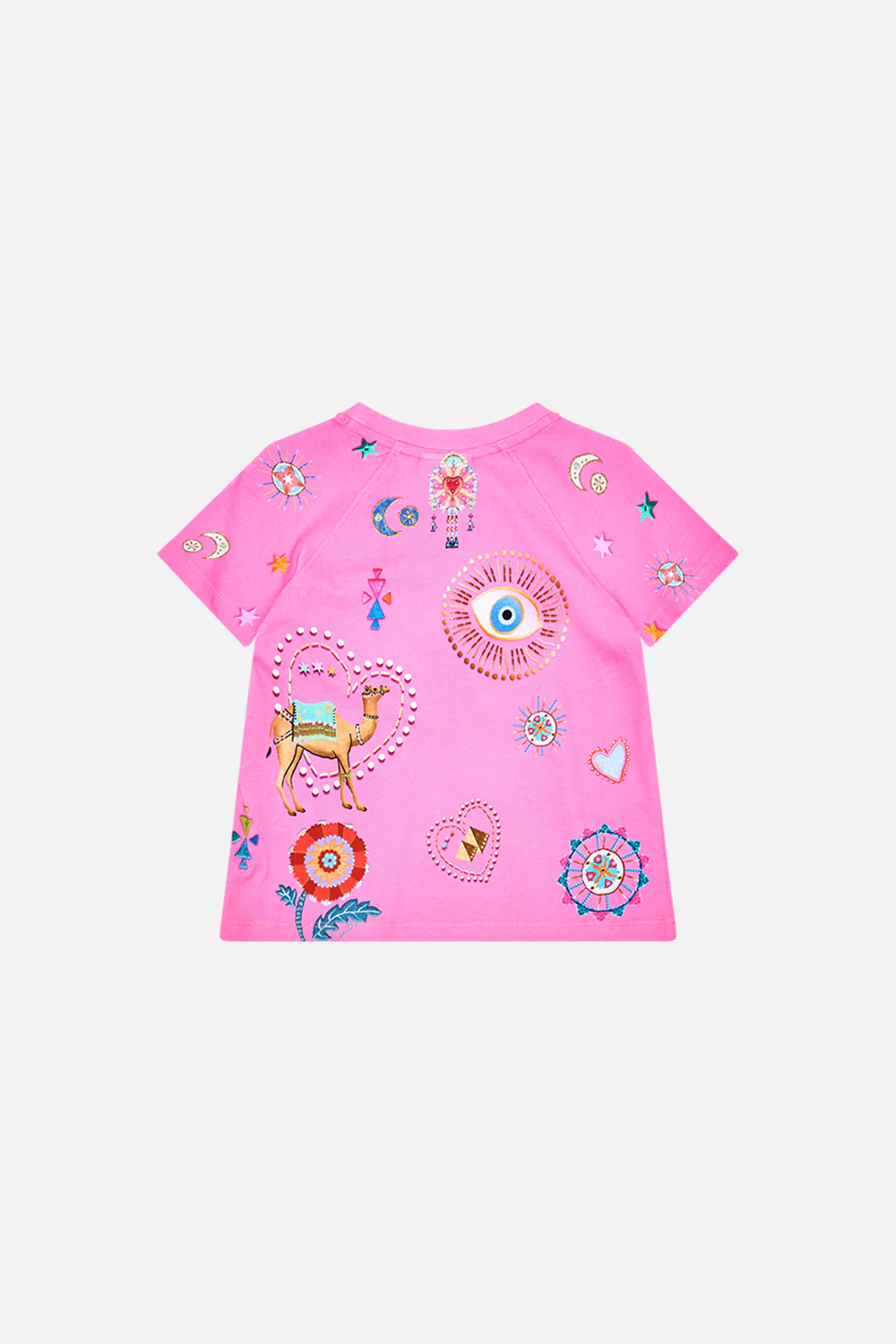 KIDS RAGLAN TEE 4-10 RAINBOW ROADS