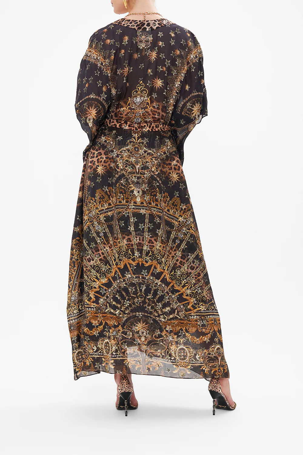 LUREX BELTED RELAXED LAYER MASKED AT MOONLIGHT