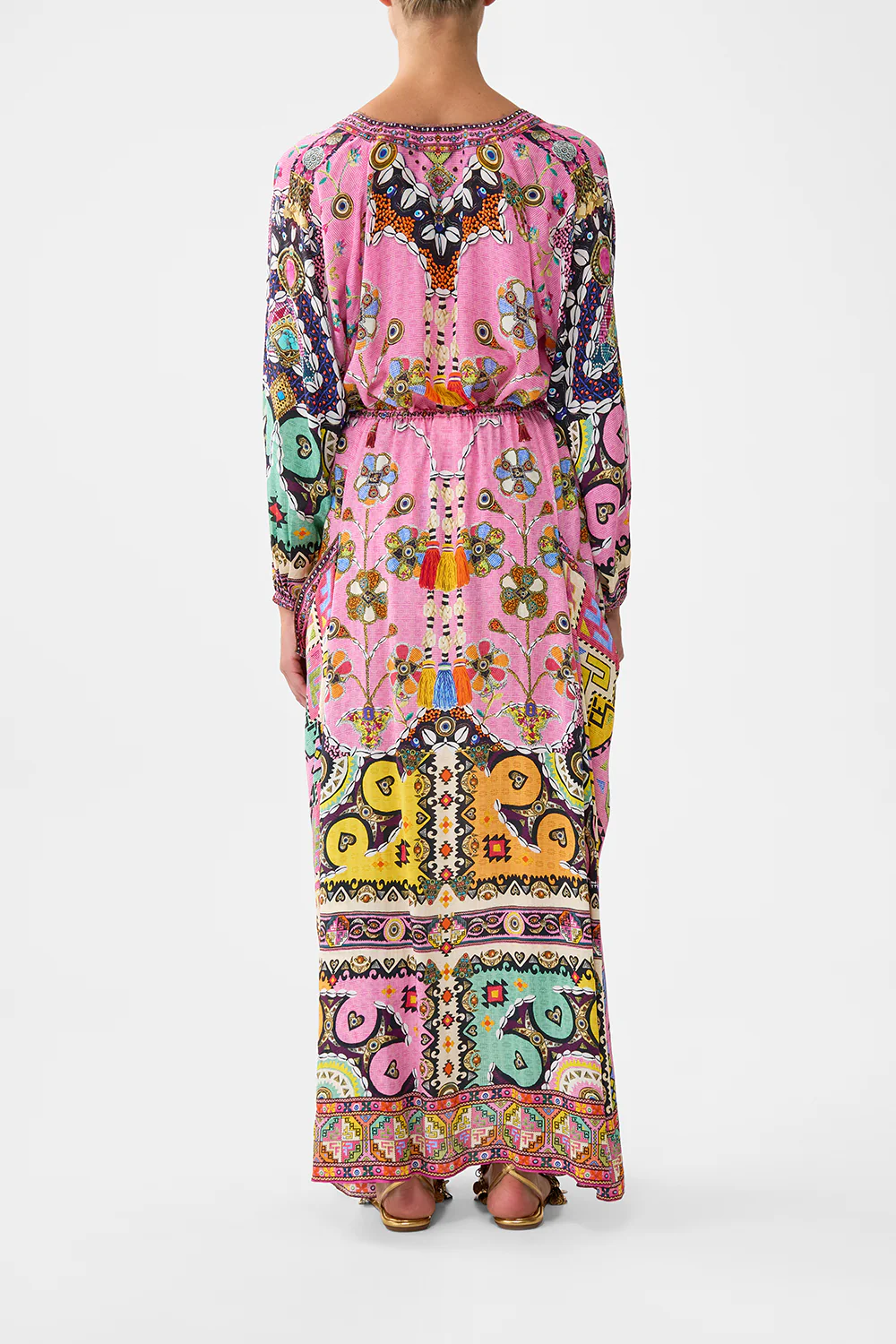 POCKET SKIRT DRESS PATCHWORK PANORAMA