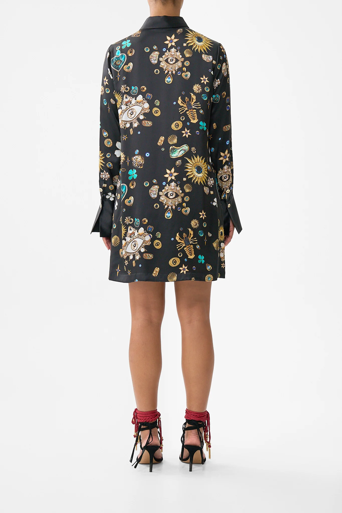 MINI SHIRT DRESS AMULETS AND ALCHEMY