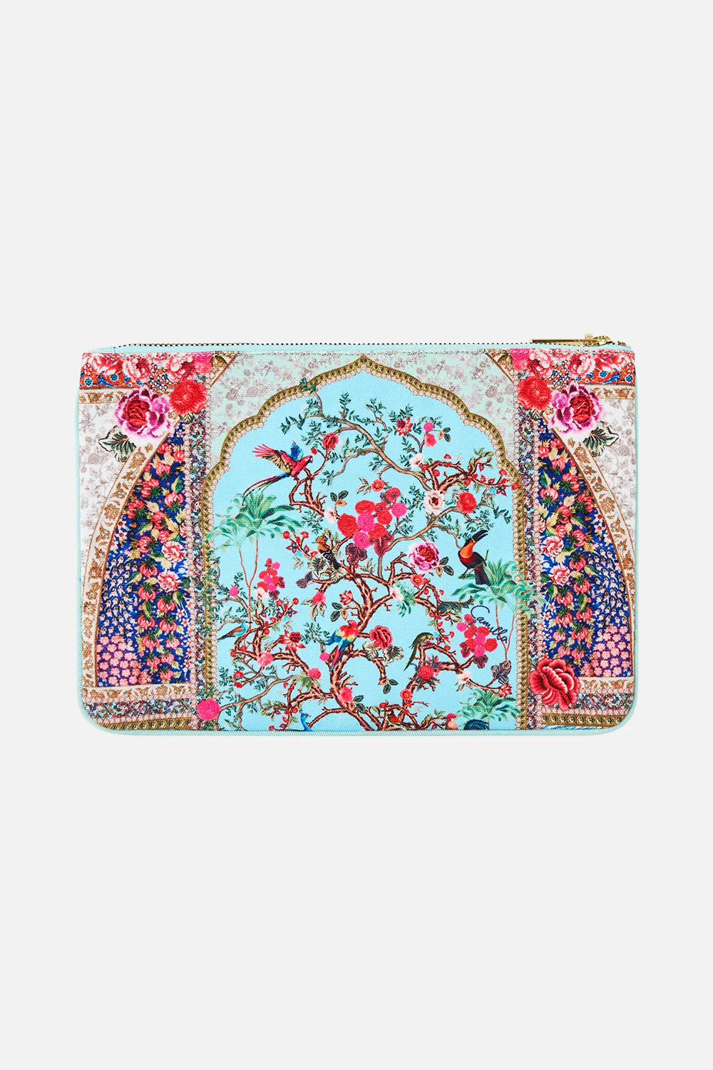 SMALL CANVAS CLUTCH SULTANS AND QUEENS