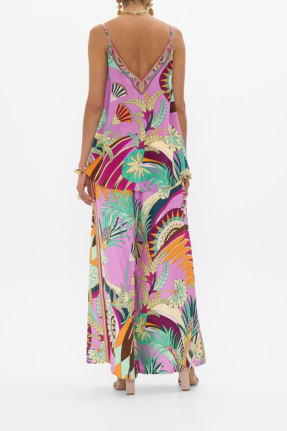 TUCK FRONT PANT GIZA GODDESS