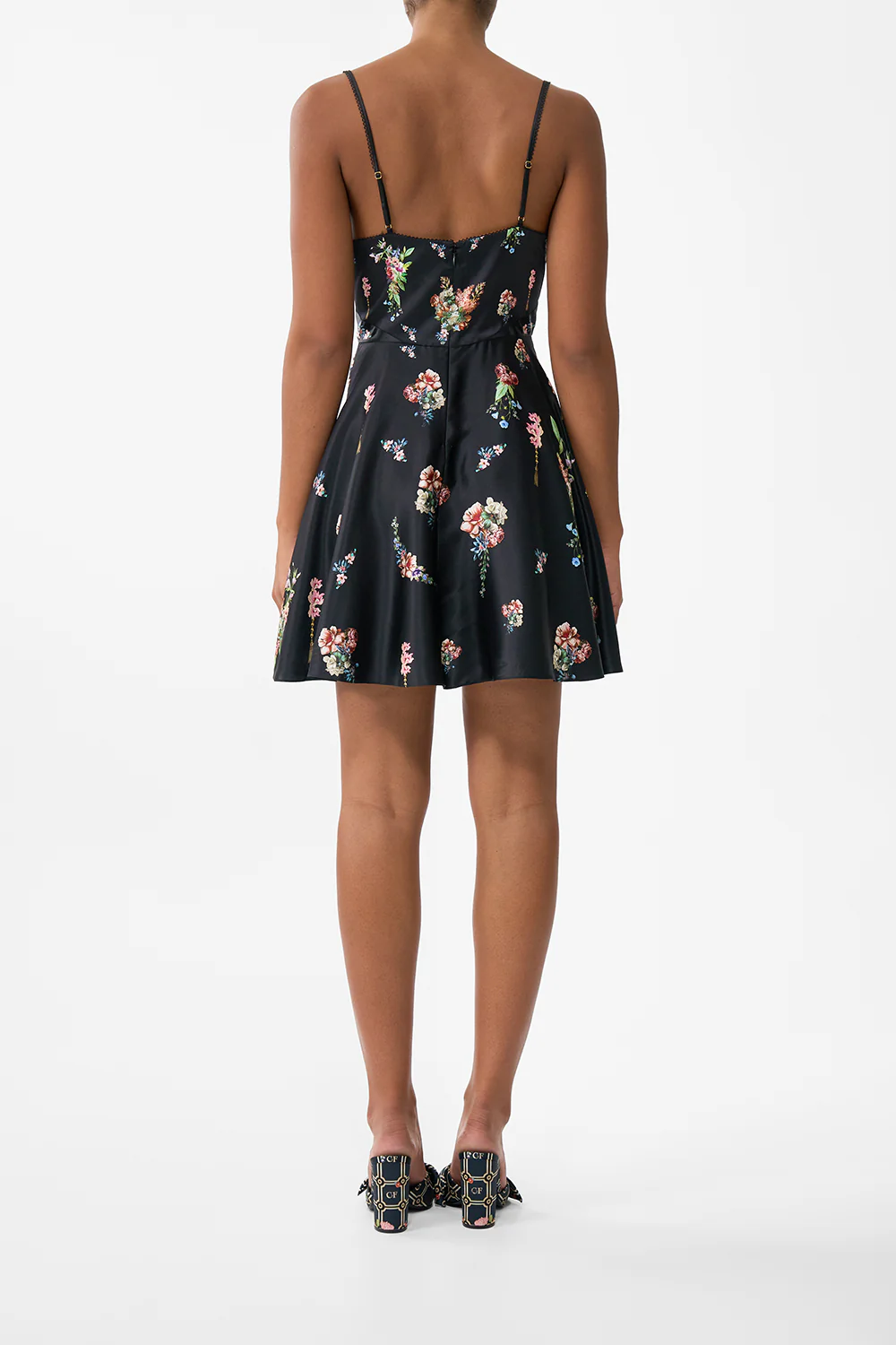 SPLICED LACE MINI DRESS NOBLE ENDEAVOURS