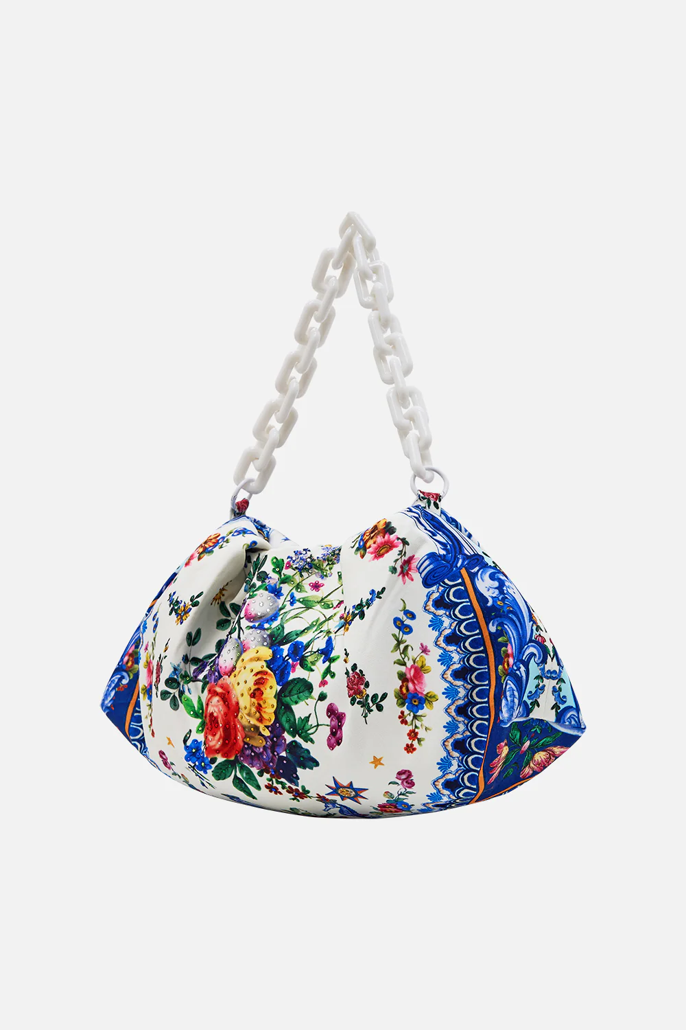 OVERSIZED CLUTCH WITH CHAIN TILES DARLS