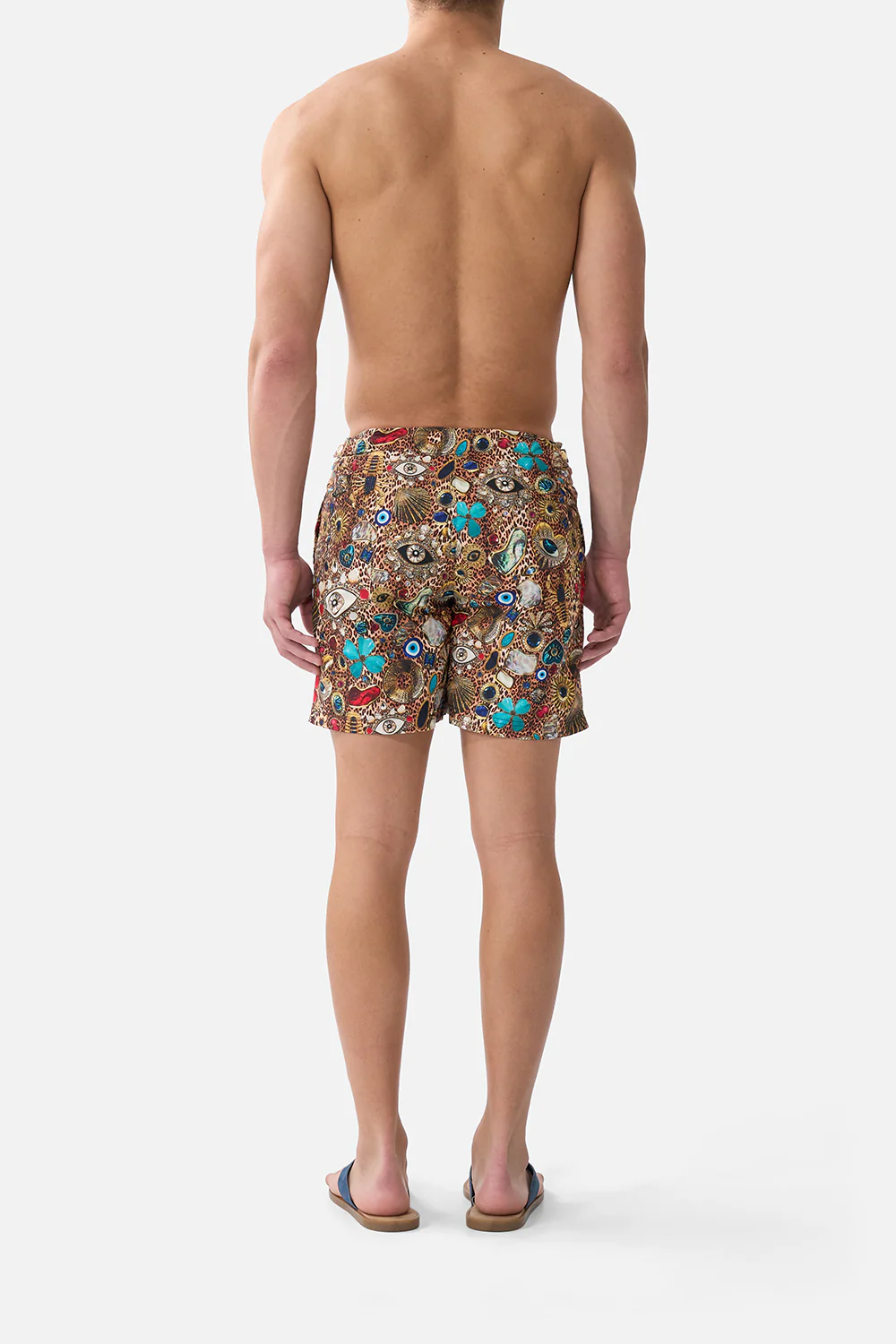 MID LENGTH BOARDSHORT WITH FIXED WAIST NAZAR NIRVANA