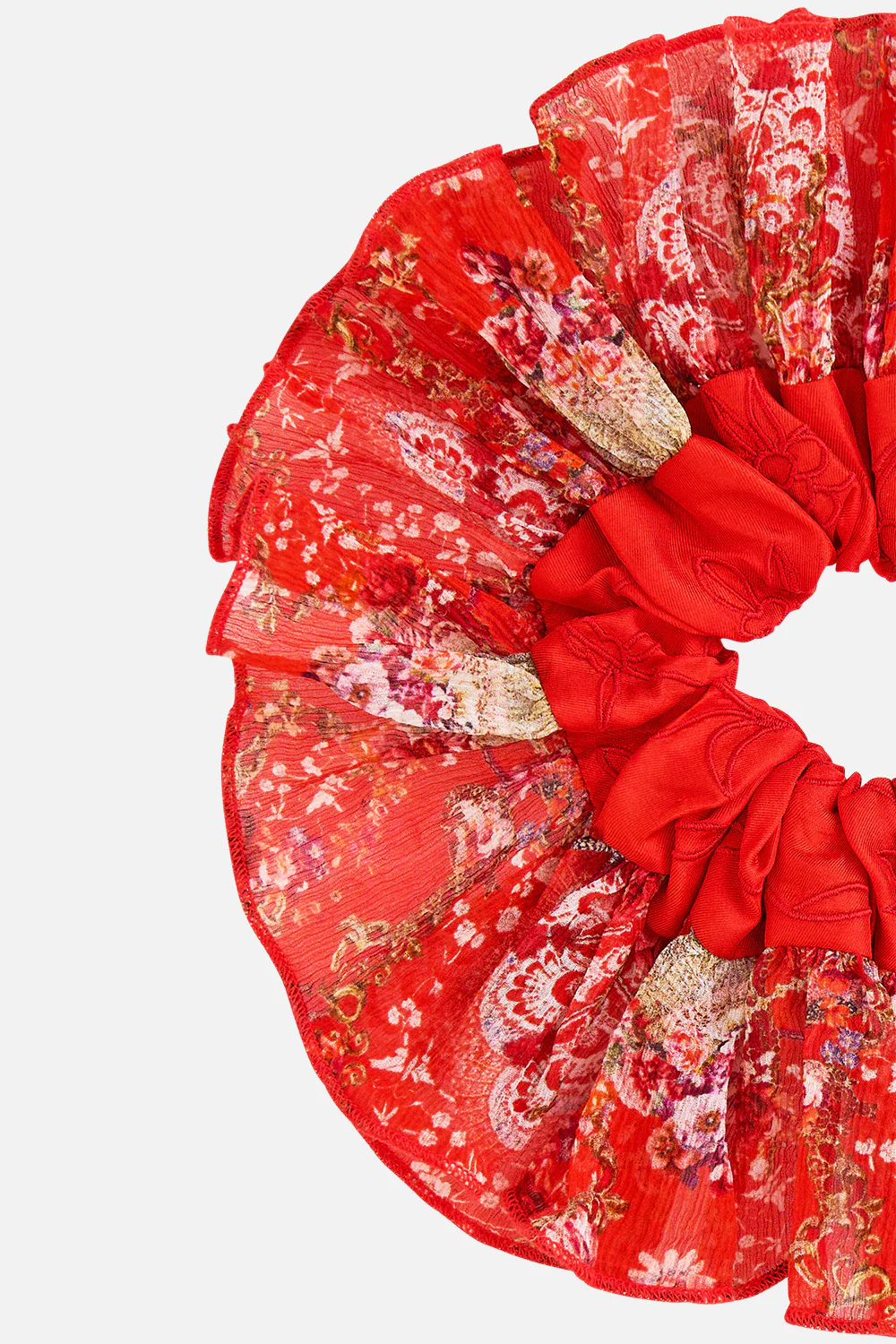 SCRUNCHIE WITH FRILL EDGE OLÉ OLÉ