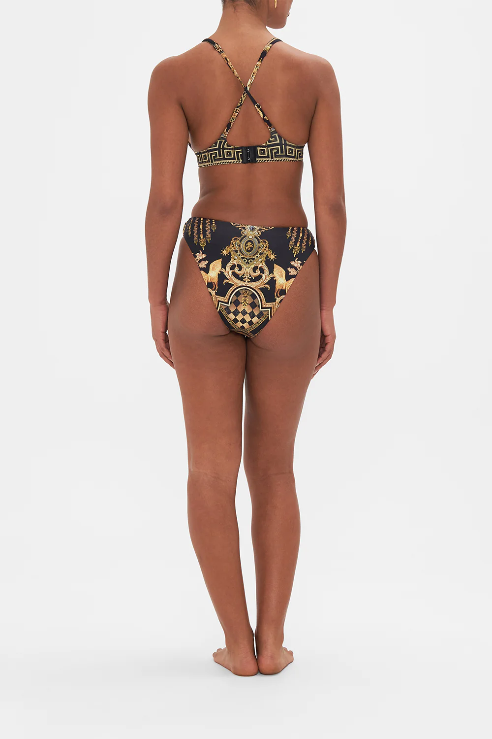 HIGH WAIST HIGH LEG BRIEF DUOMO DYNASTY