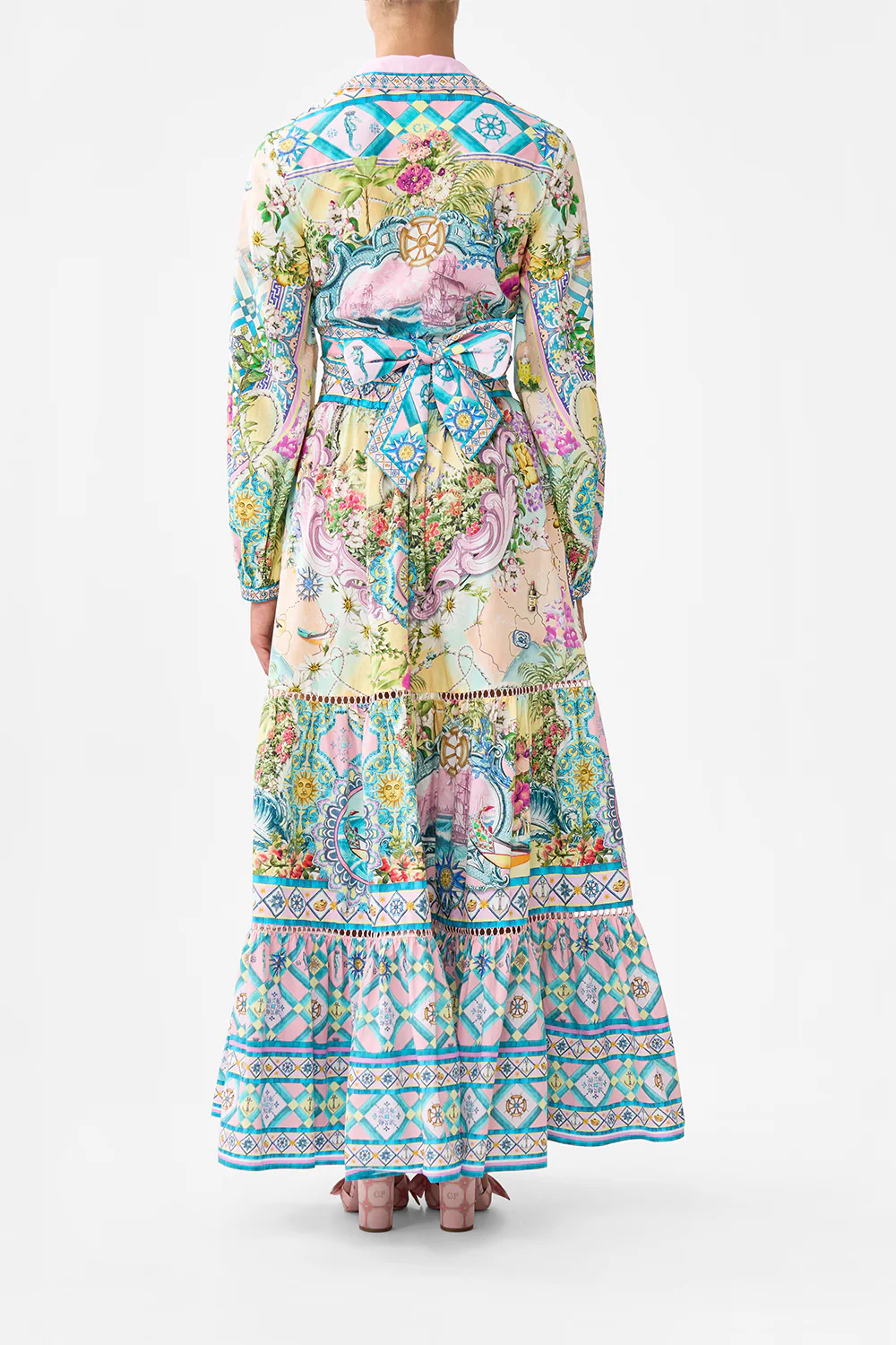 HIGH WAISTED TIERED SKIRT JUST COASTING