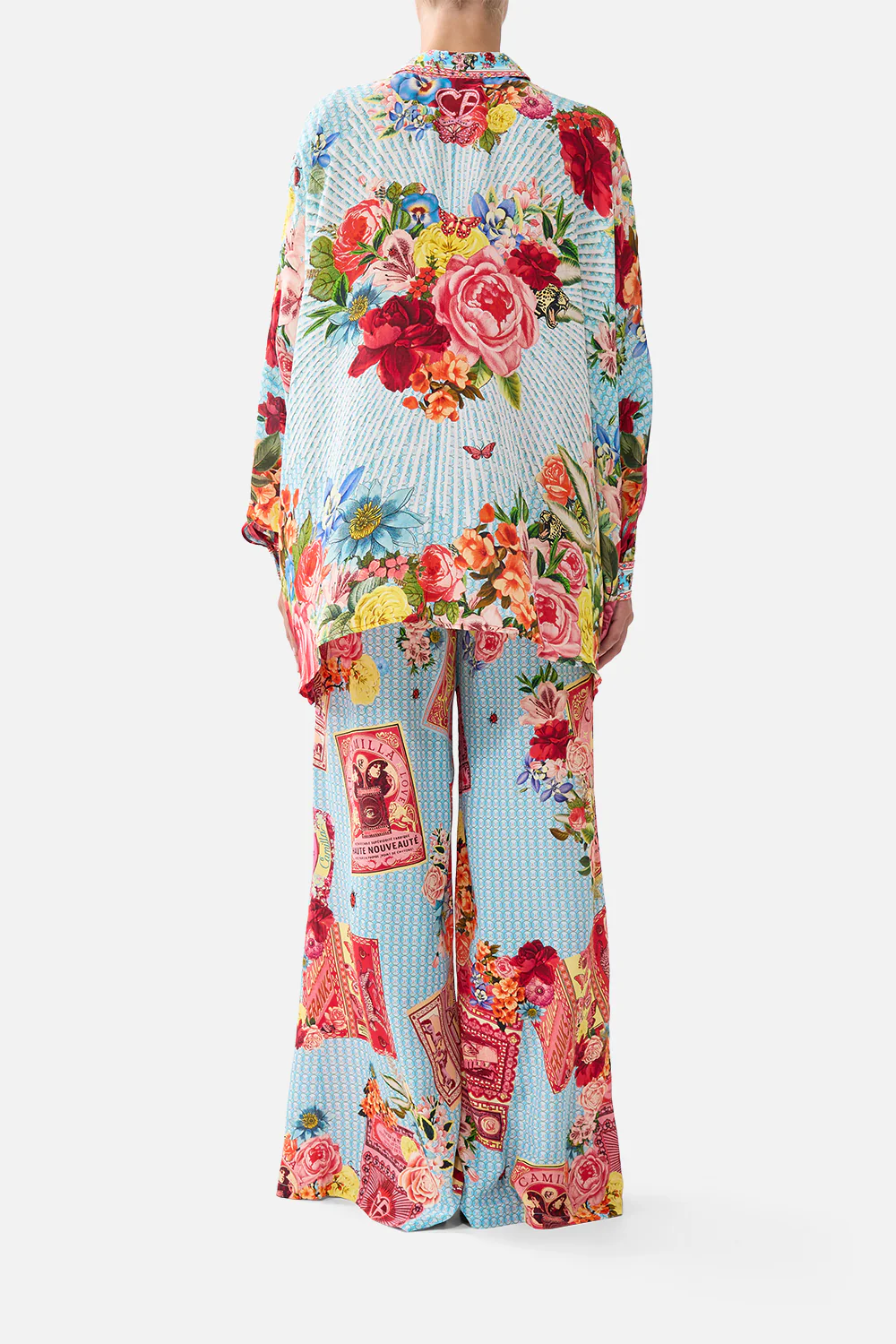 WIDE BODY COLLARED BLOUSE PAPERS AND CURIOUS CAPERS