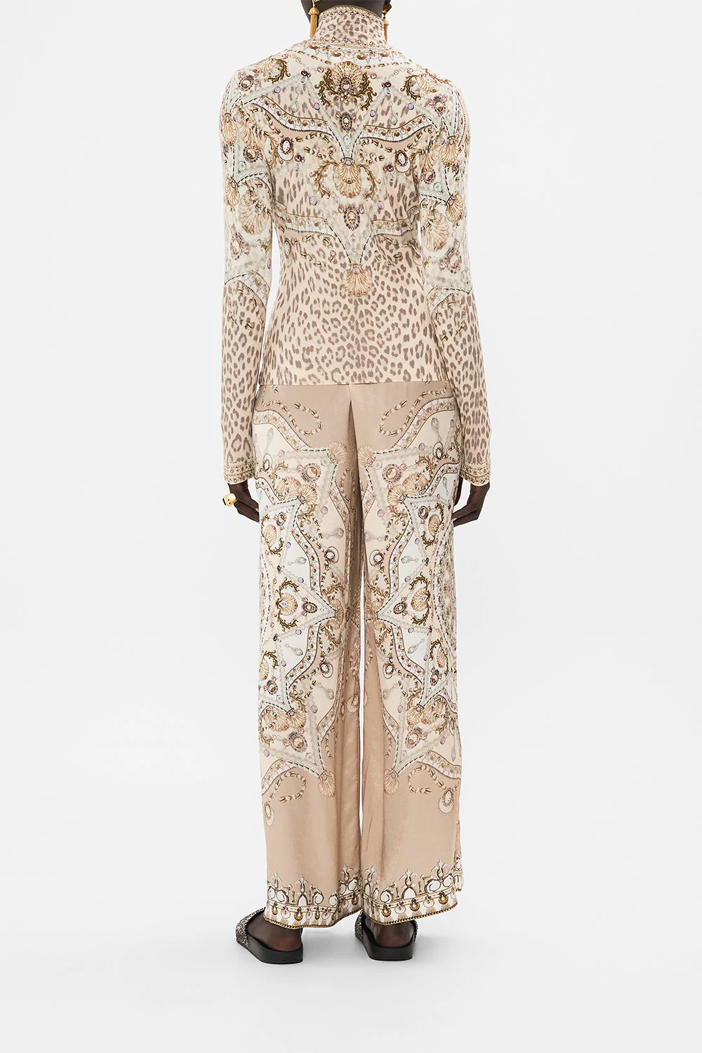 STRAIGHT LEG RELAXED TROUSER GROTTO GODDESS