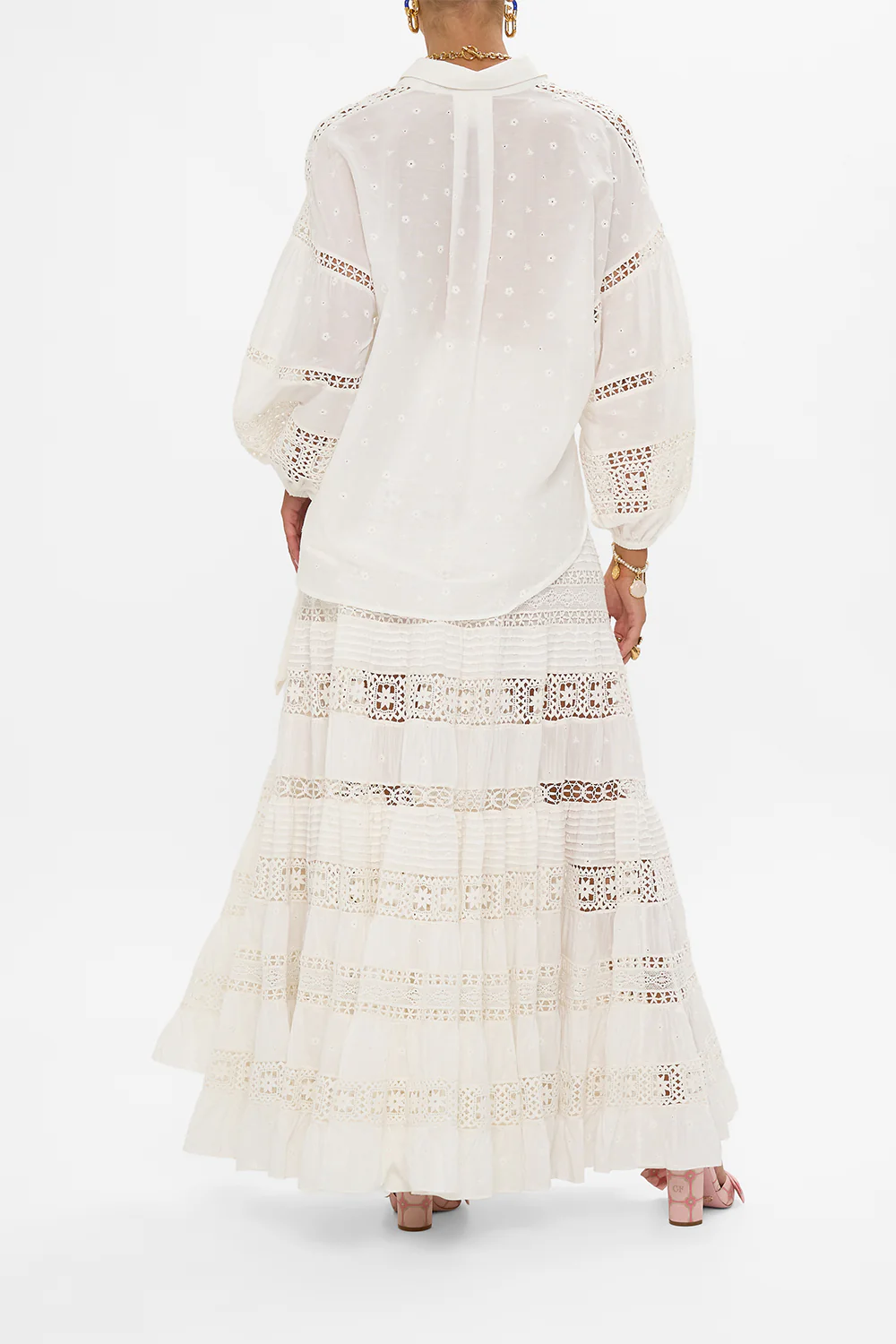 BALLOON SLEEVE SHIRT BLOUSE AZUL ADVENTURES