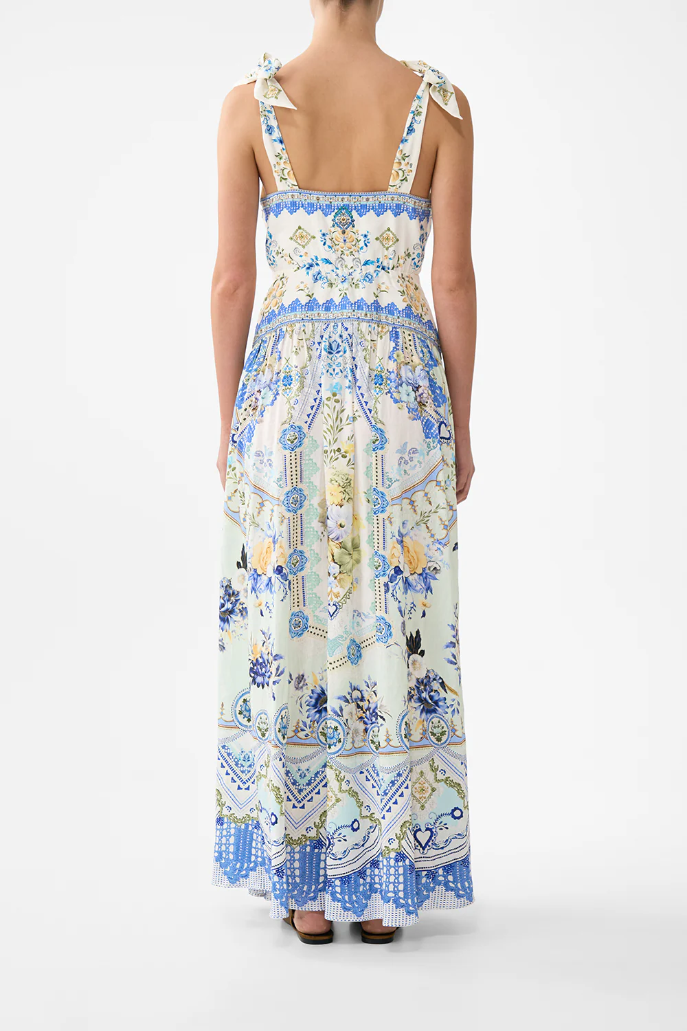 TIE SHOULDER DRESS MY HOMESPUN HEART