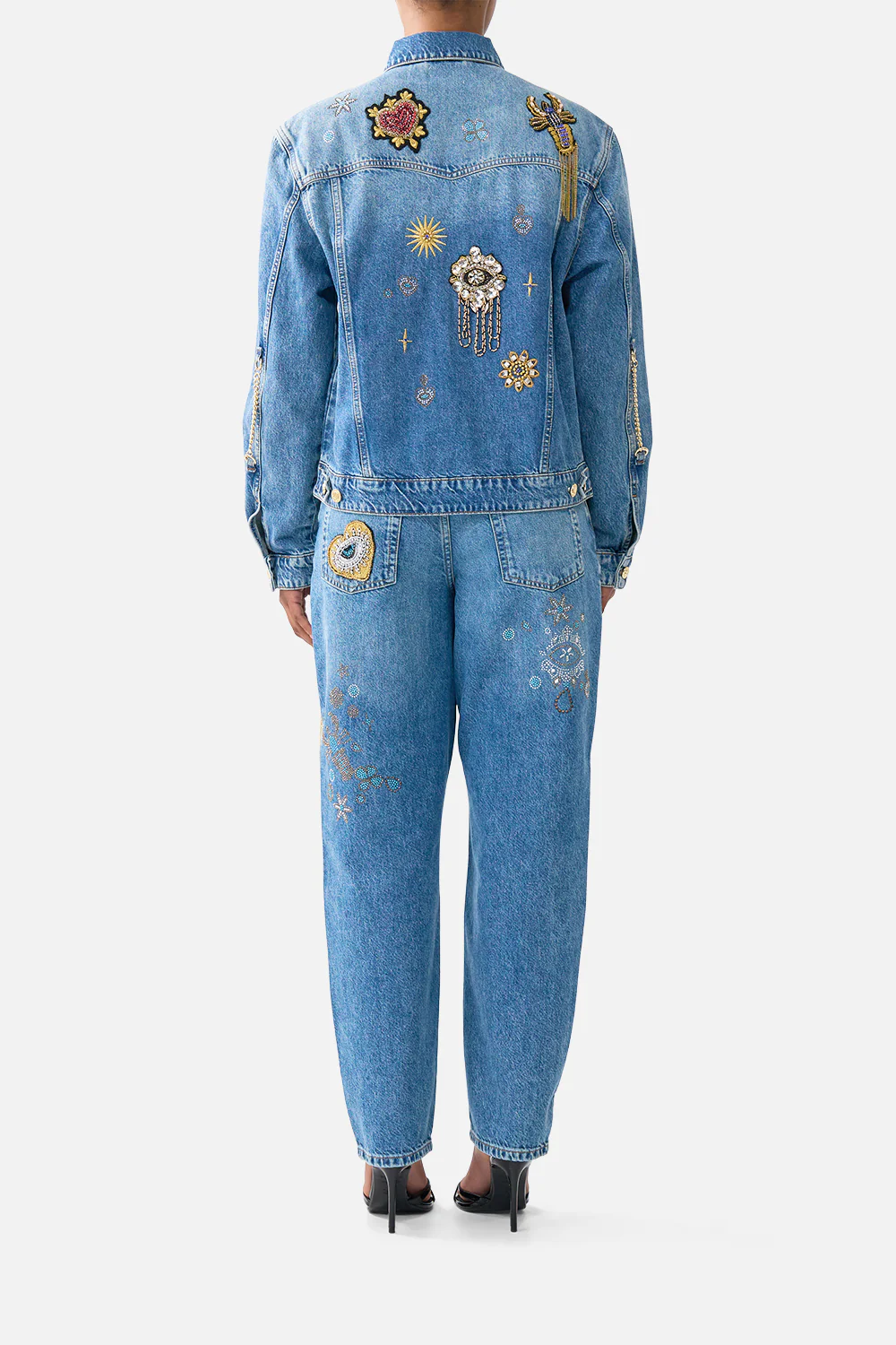 MILLA TURKIYE TALISMAN RELAXED JACKET DENIM