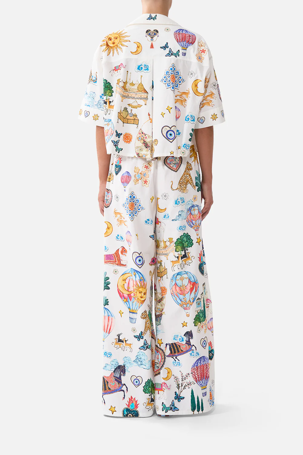 TUCK FRONT PANT KAPADOKYA KITSCH