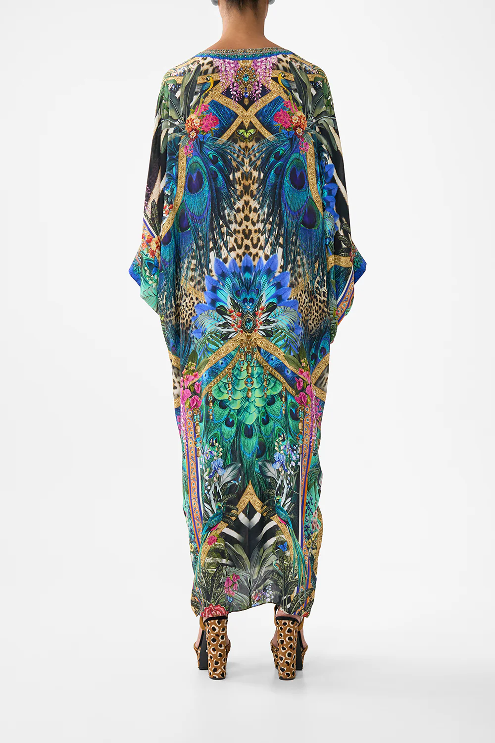 PIERCED V-NECK KAFTAN ANIMAL ALCHEMY