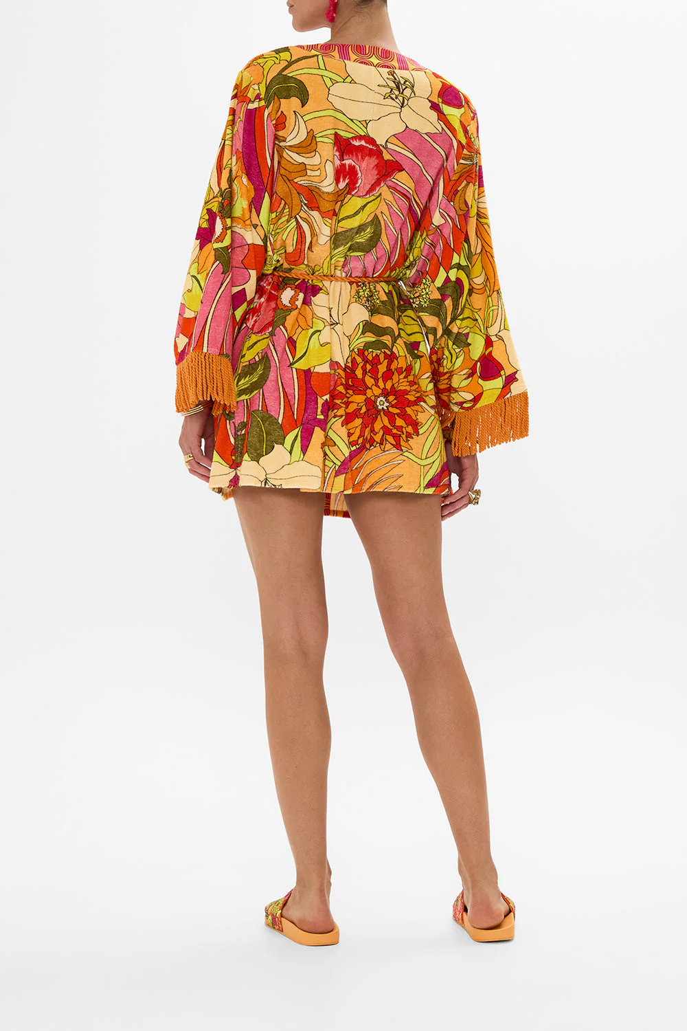 SHORT KIMONO WRAP THE FLOWER CHILD SOCIETY