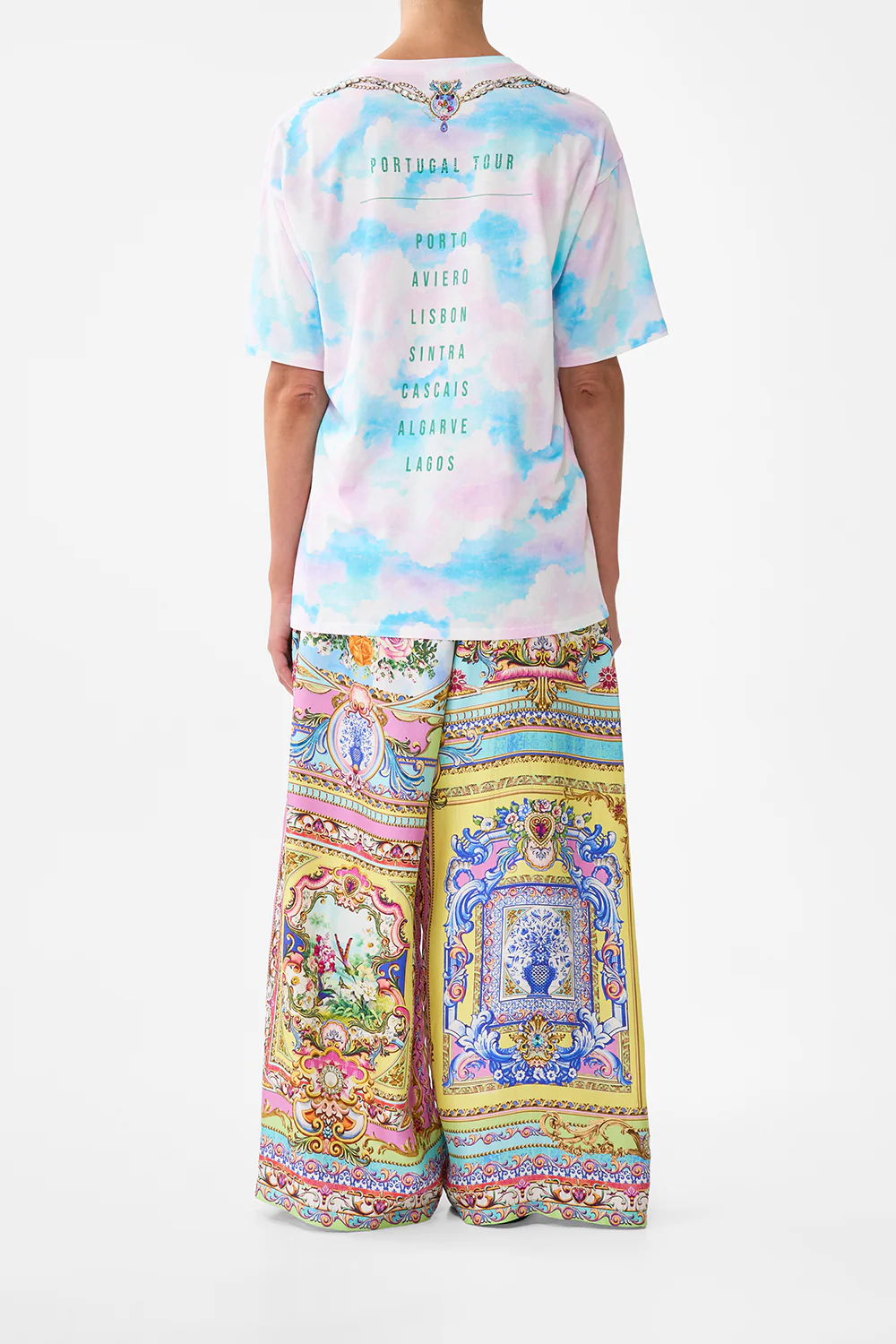 OVERSIZED BAND TEE - MULTI SPIRIT OF SANTA MARIA