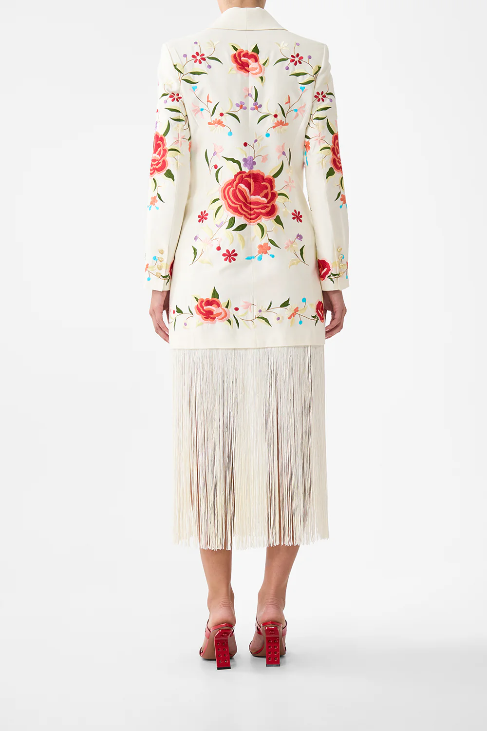 BLAZER WITH FRINGING I LEFT MY HEART IN GRANADA