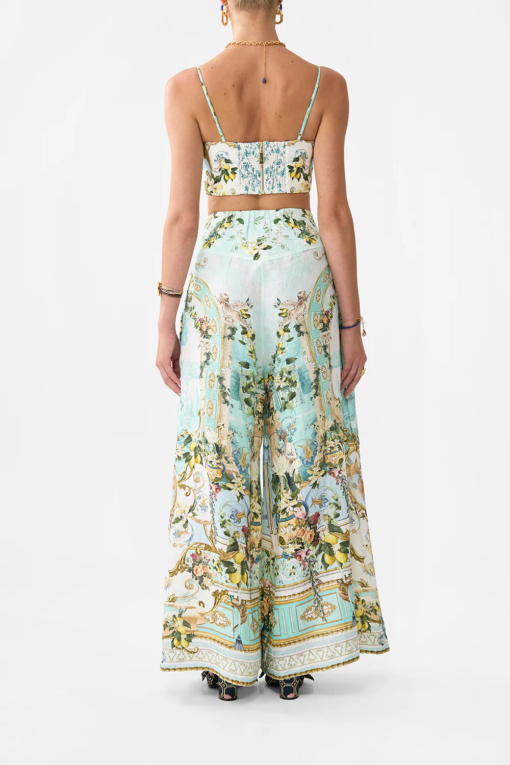 CORSET CROP TOP VENUS ON A VESPA