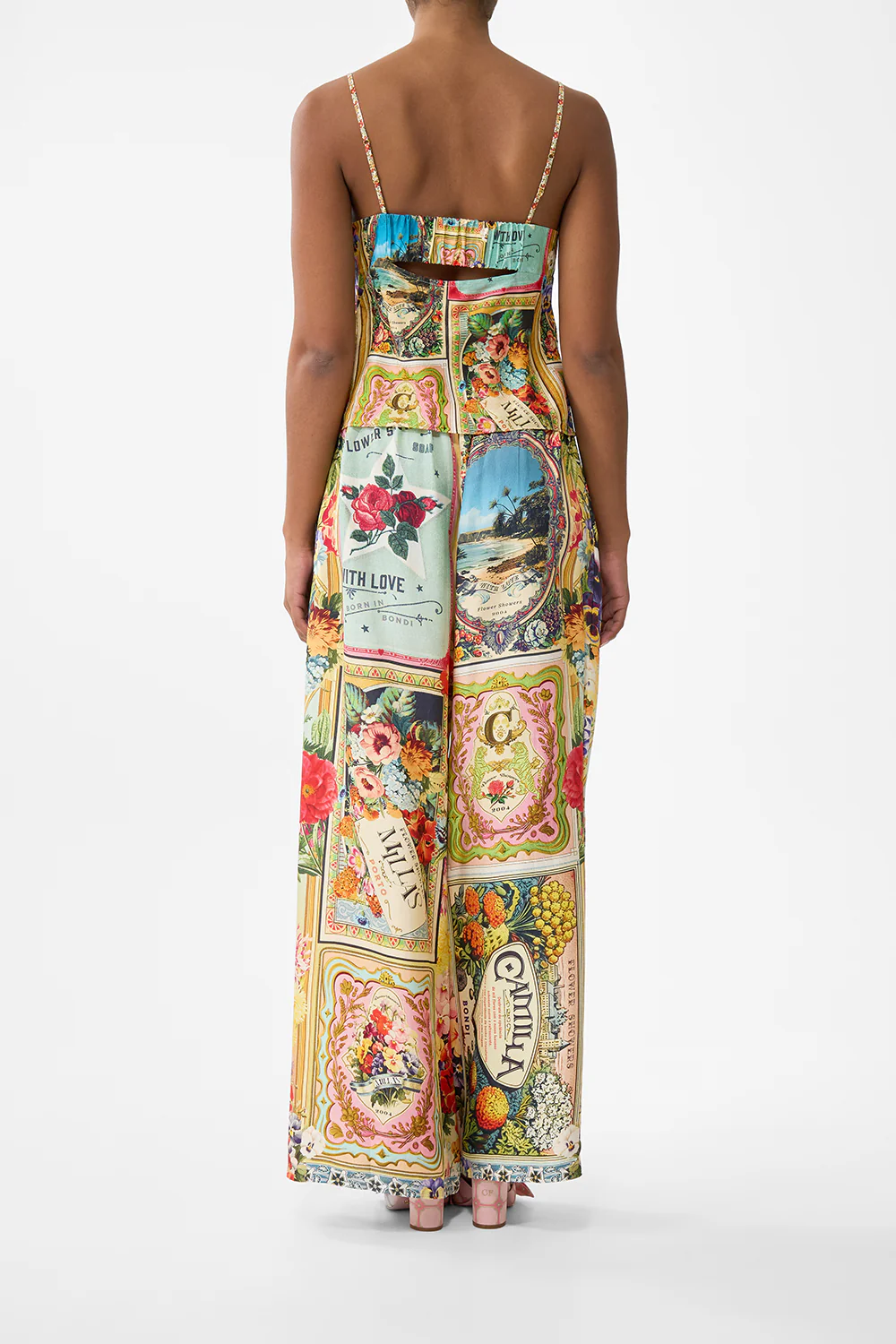 TUCK FRONT PANT SOAP OPERA