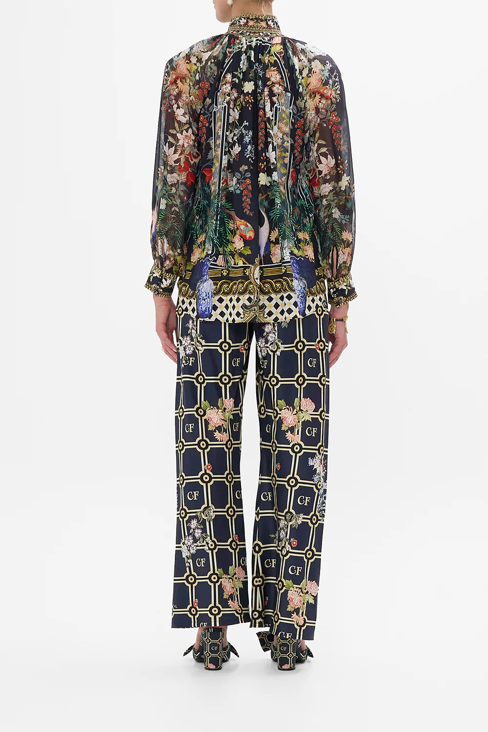 RAGLAN BUTTON UP SHIRT PALACIO POETRY