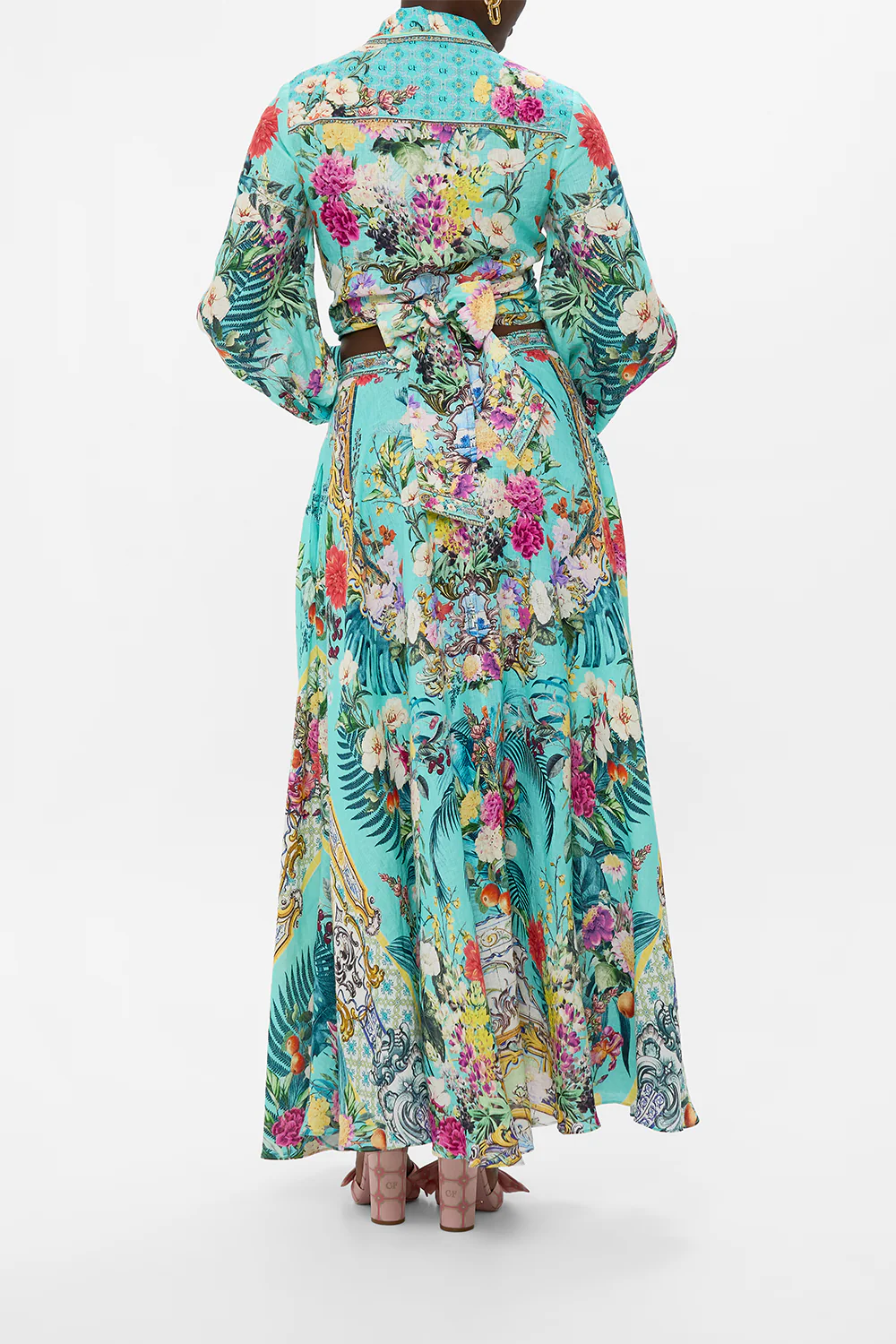 MAXI CIRCLE SKIRT GARDENS OF QUELUZ