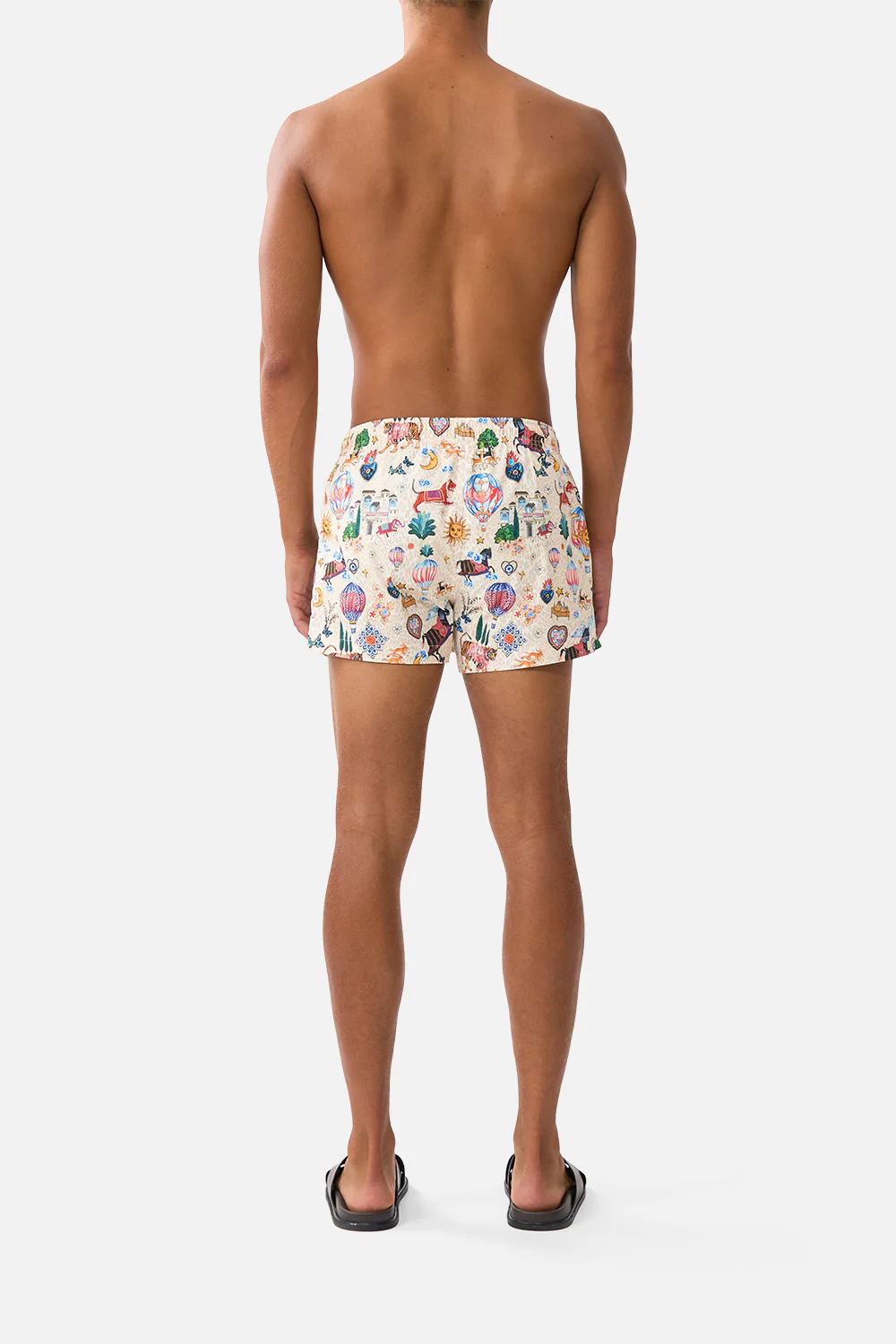 SHORT LENGTH BOARDSHORT WITH ELASTIC WAIST KAPADOKYA KITSCH