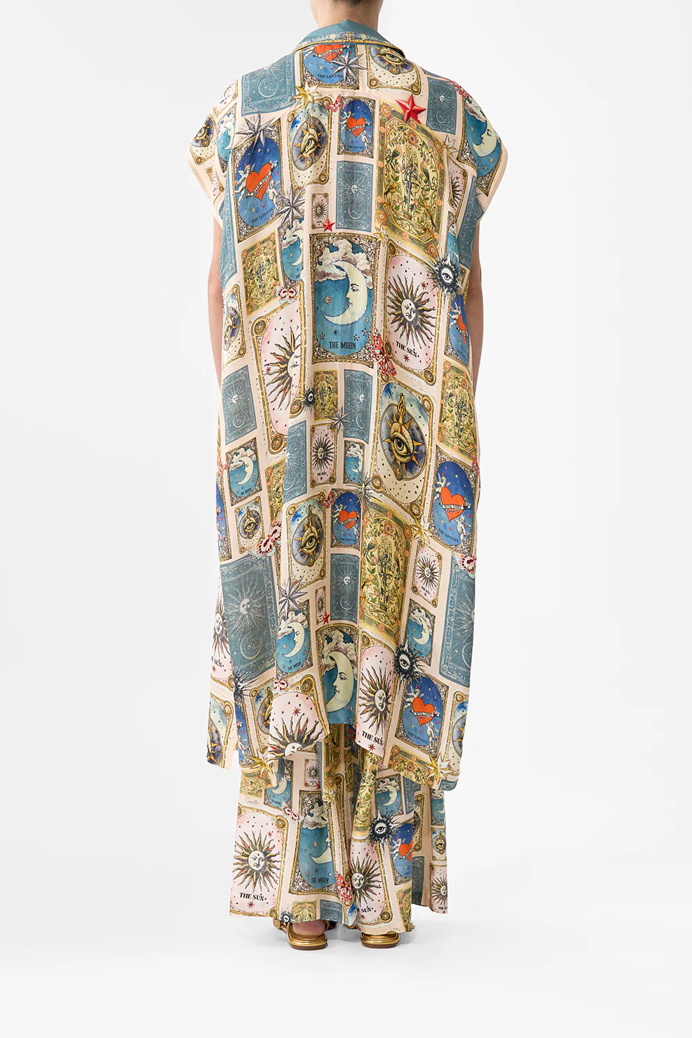 SLEEVELESS SHIRTDRESS MY LUCKY STARS