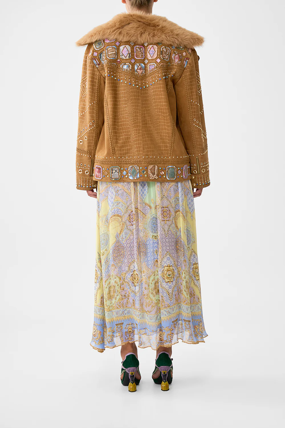 OVERSIZED LEATHER BIKER JACKET EAST OF ISTANBUL