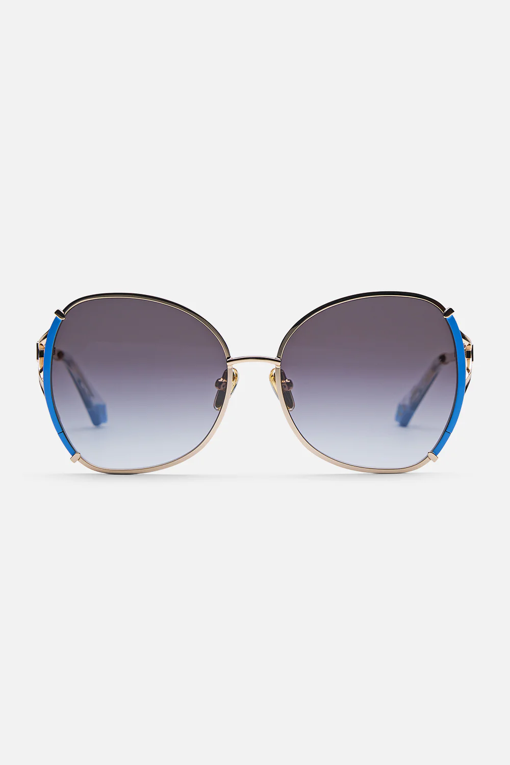 LADY LIBERTINE SUNGLASSES GOLD / BLUE