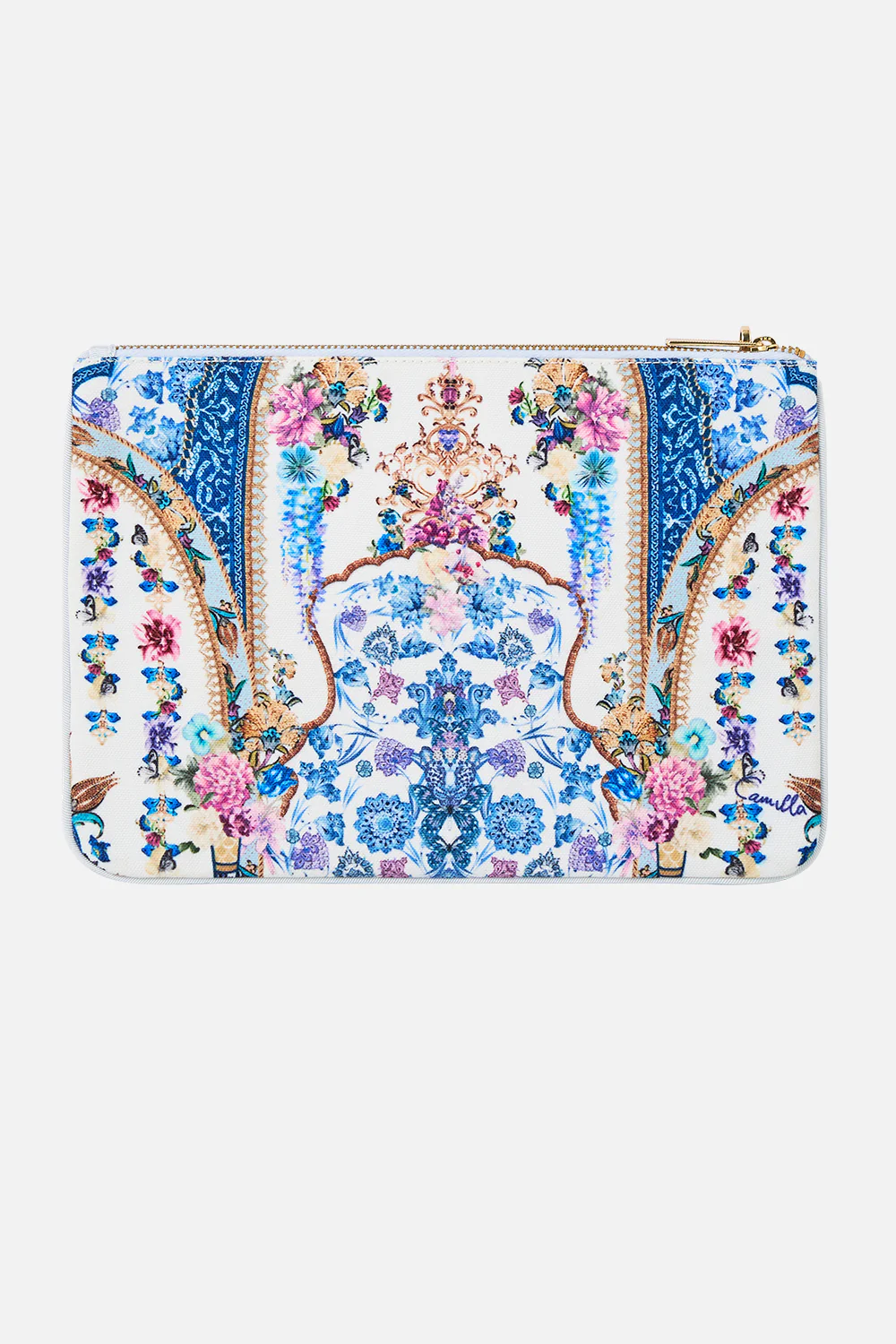 SMALL CANVAS CLUTCH ALL ABOUT THAT LACE