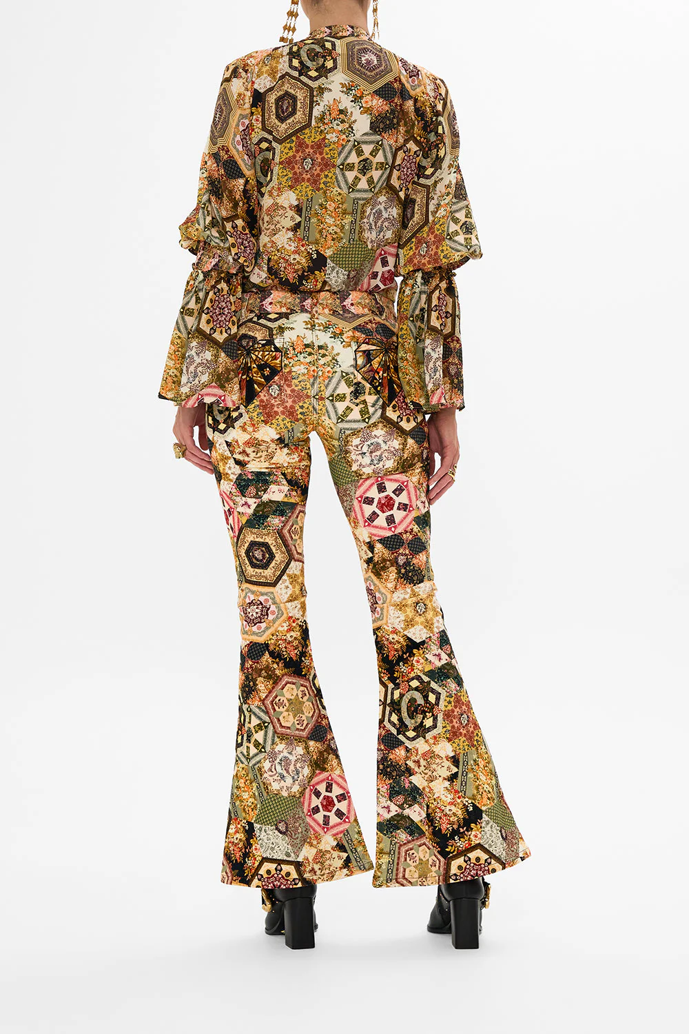 EYELET FRONT PANT STITCHED IN TIME