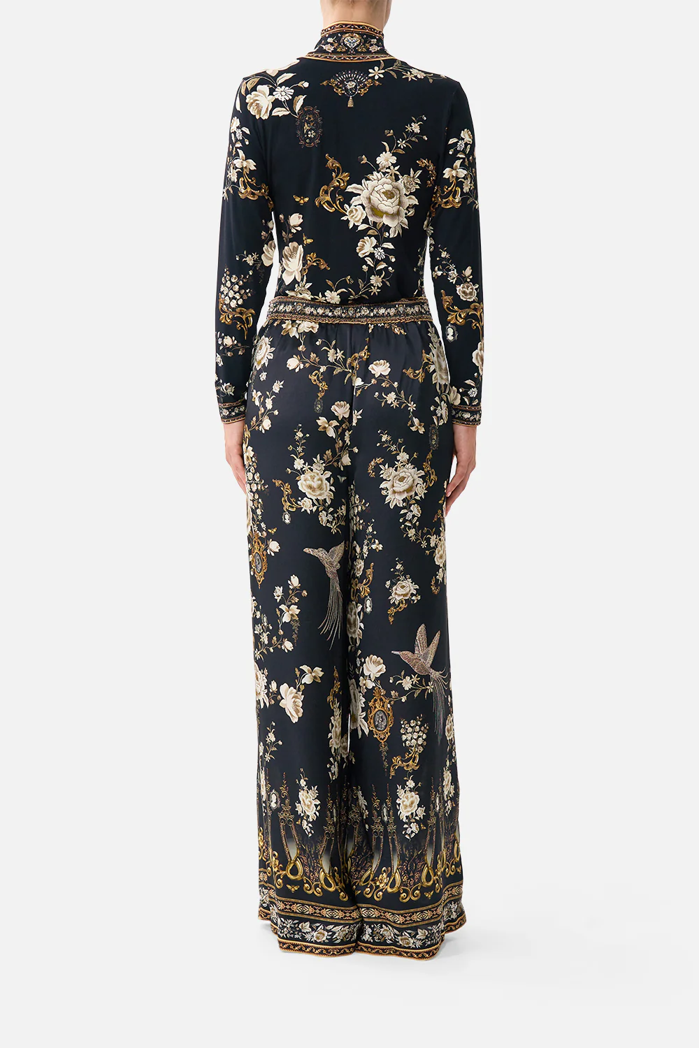 STRAIGHT LEG RELAXED TROUSER FLAMENCO FOLKLORE