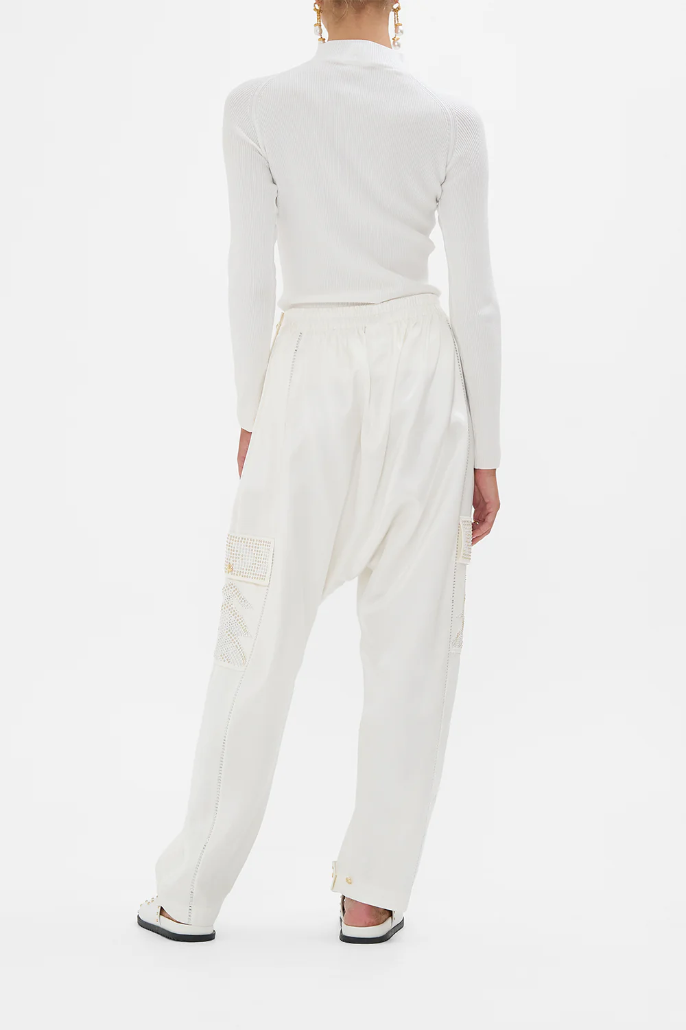 HAREM PANT WITH SIDE SNAPS VALLEY OF THE QUEENS