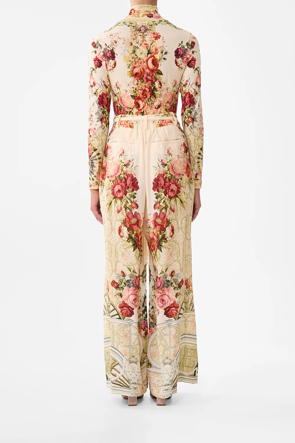 SOFT WIDE LEG PANT WITH TIE DETAIL MEET ME AT THE MAJESTIC