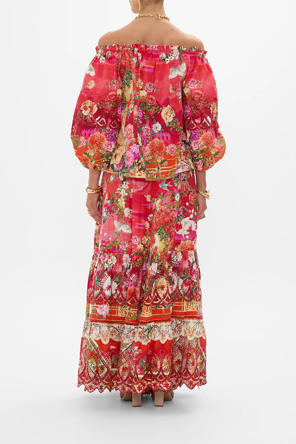 TIERED MAXI SKIRT SWEET HOME ALEXANDRIA